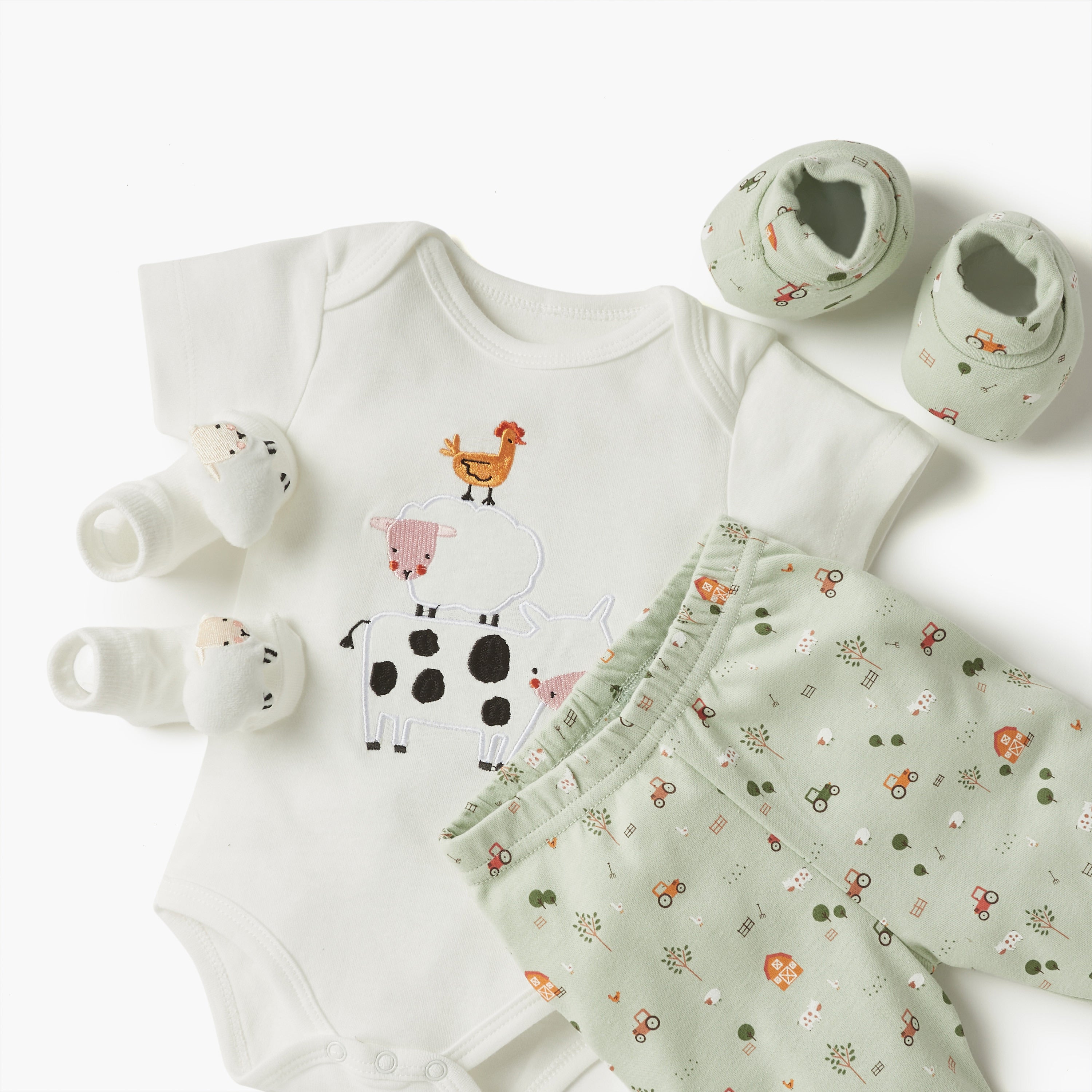 Juniors 12-Piece Elephant Print Clothing Gift Set