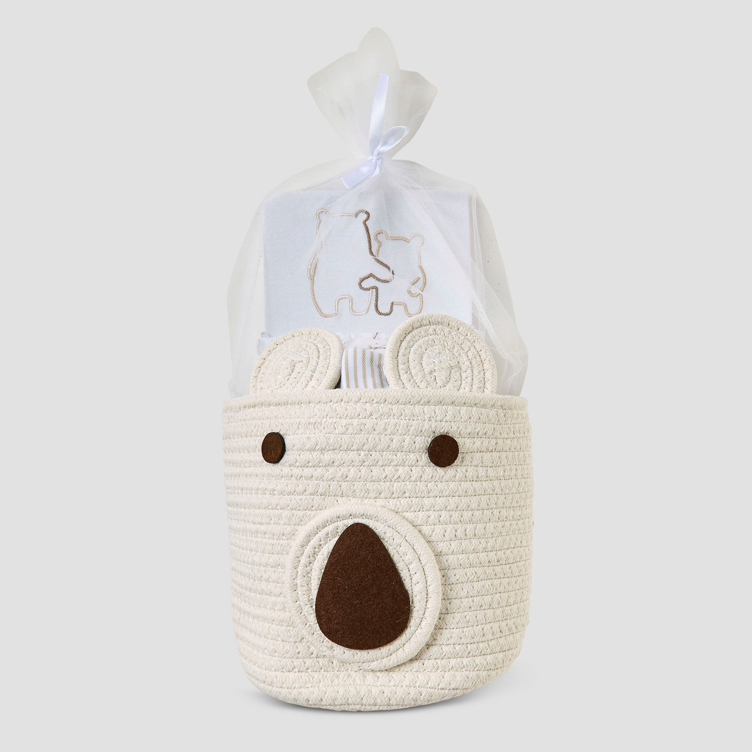 Juniors 7-Piece Printed Clothing Gift Set - White / 0-3 mths