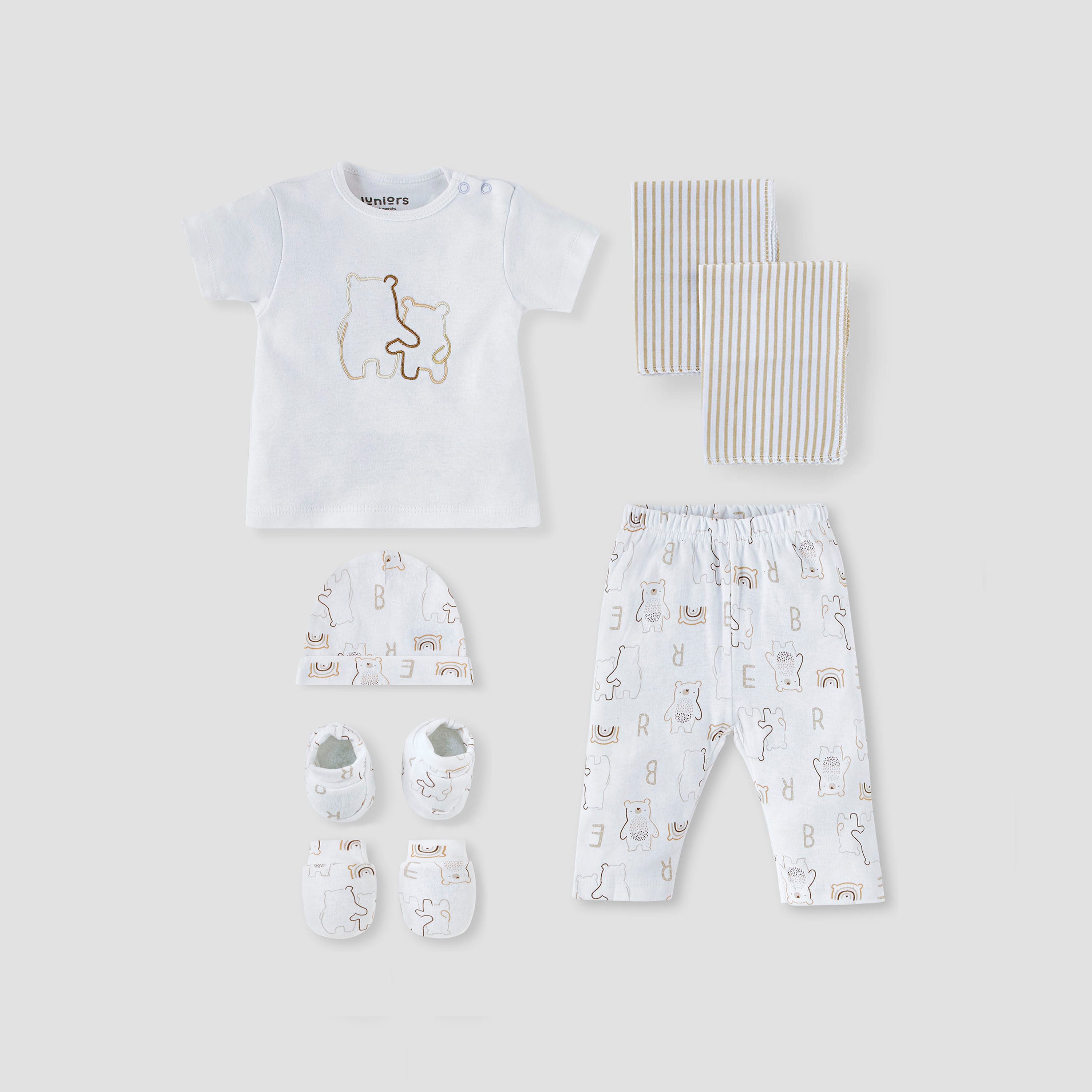 Juniors 7-Piece Printed Clothing Gift Set