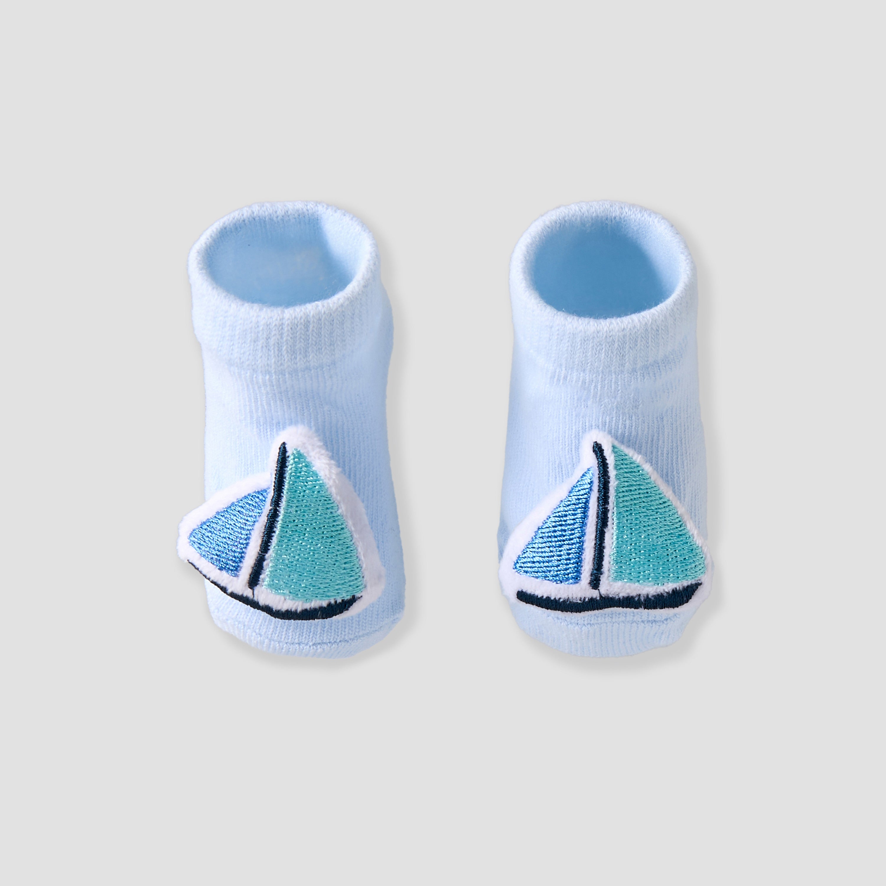 Set of 12 Juniors Clothing Gift Set with Sailboat Print