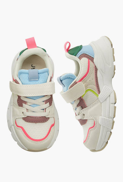 Juniors Girls Hook & Loop Ankle Sneakers-undefined-image-1