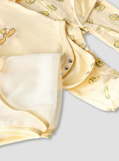 Set of 4 Disney Clothing Gift Set with Tweety Print-baby-girls-clothing-setsandcoords-image-8