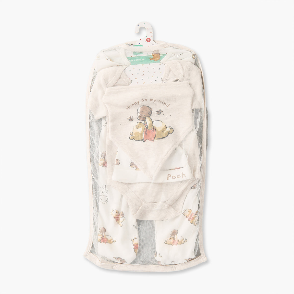 Set of 4 Disney Clothing Gift Set with Winnie The Pooh Print