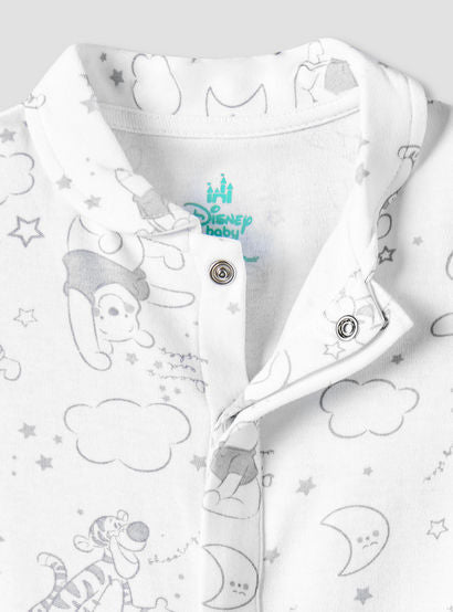 Disney Cotton Collared Long Sleeves Sleepsuit with Winnie the Pooh Print-baby-boys-clothing-nightwear-sleepsuits-image-4