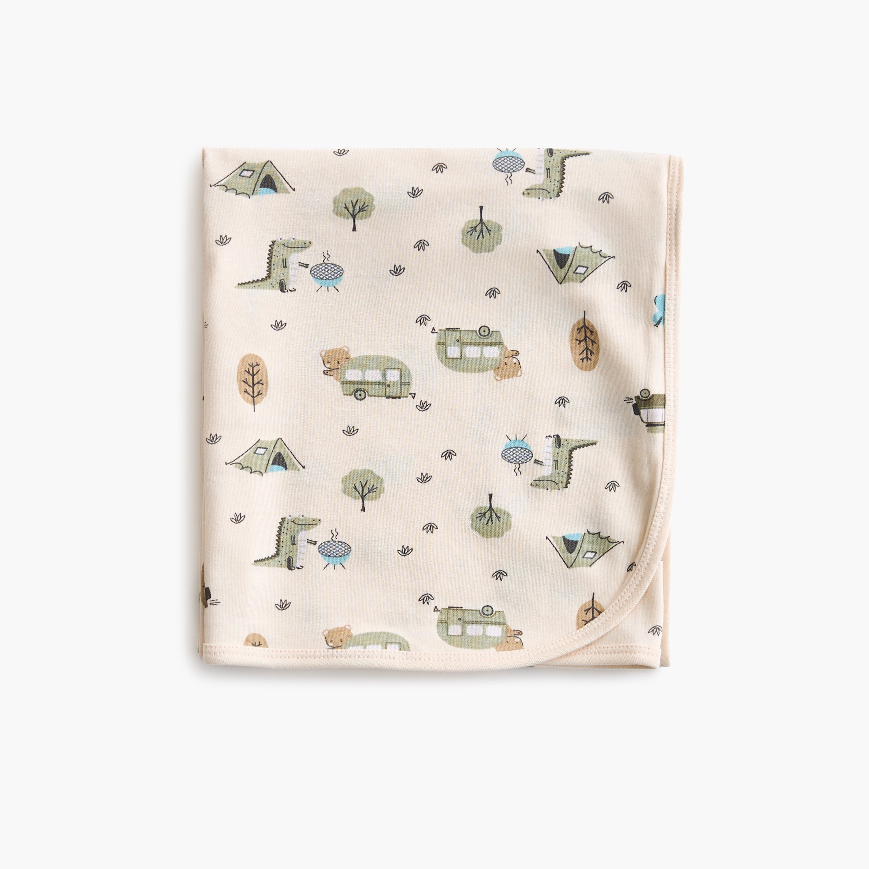 Juniors Graphic Print Receiving Blanket - 70x70 cm