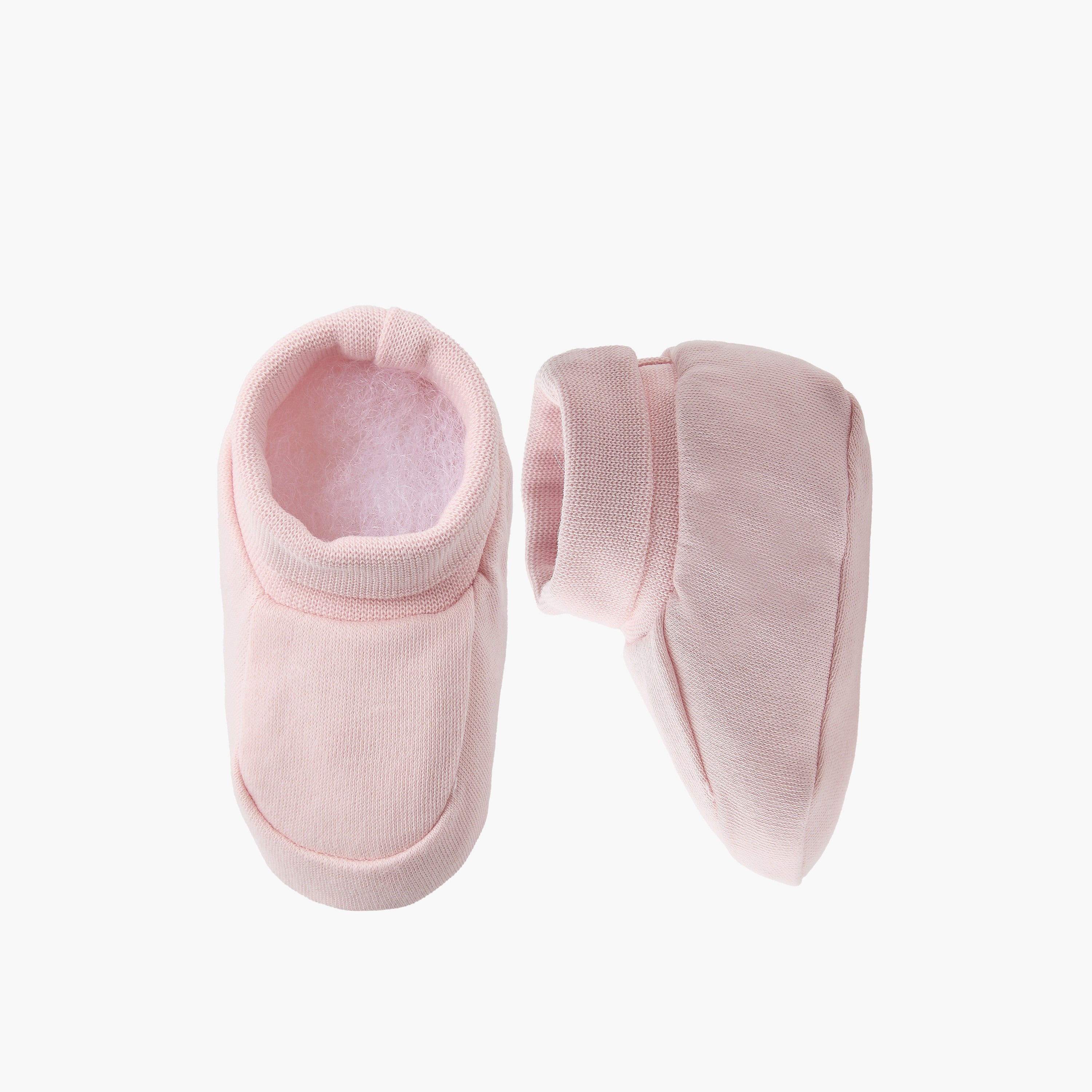 Pack of 2 Juniors Booties with Rolled Hem