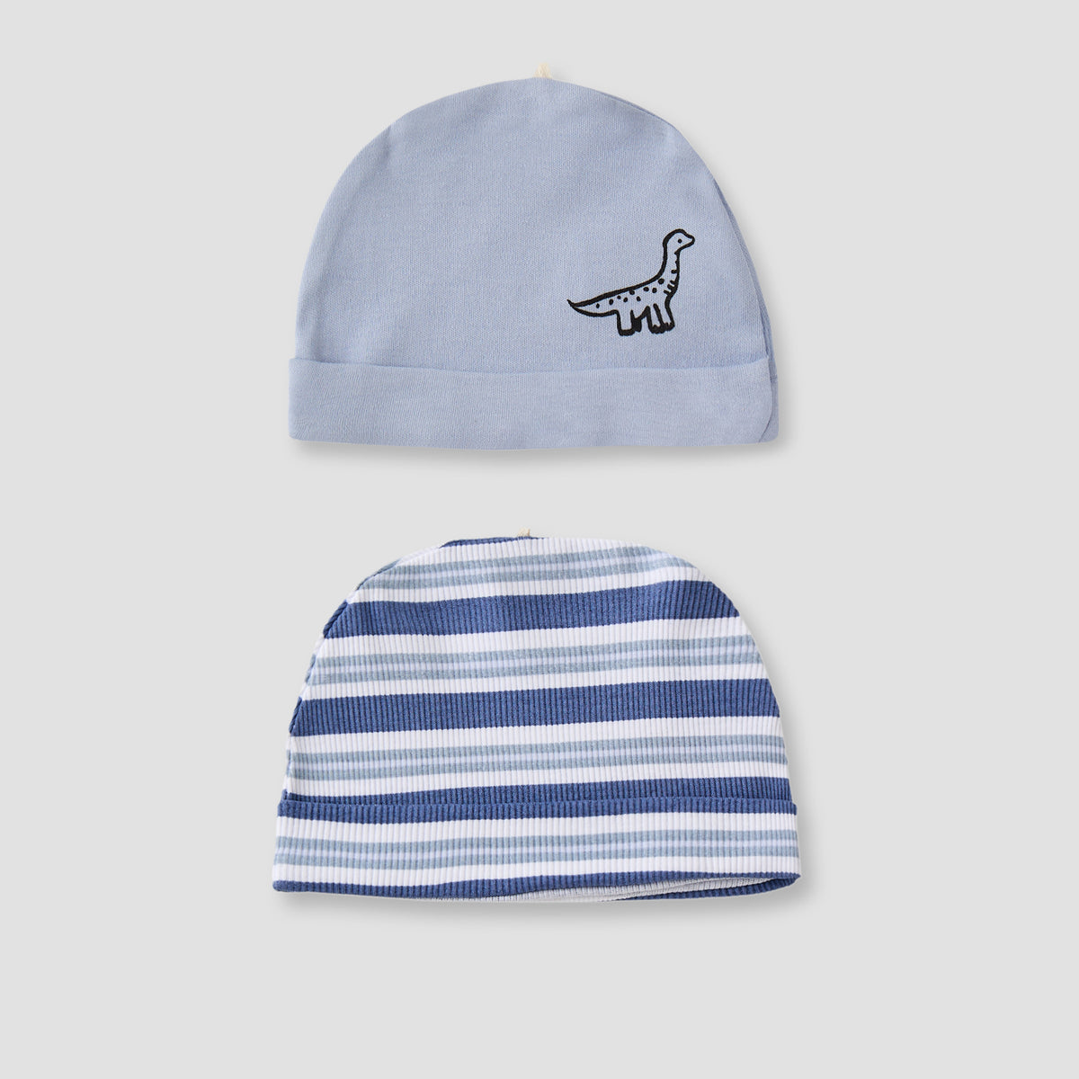 Pack of 2 Juniors Cap with Rolled Hem