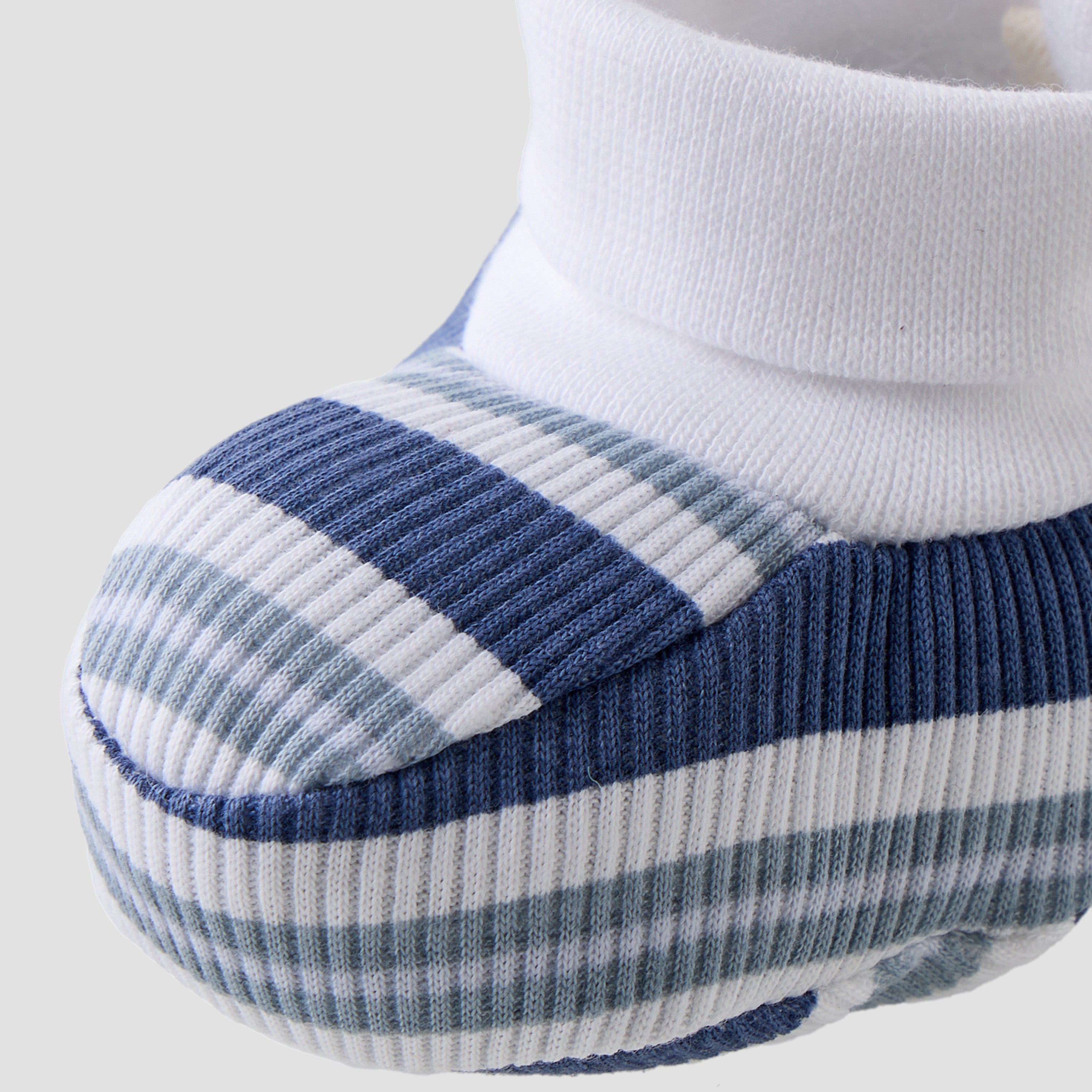 Pack of 2 Juniors Booties with Rolled Hem