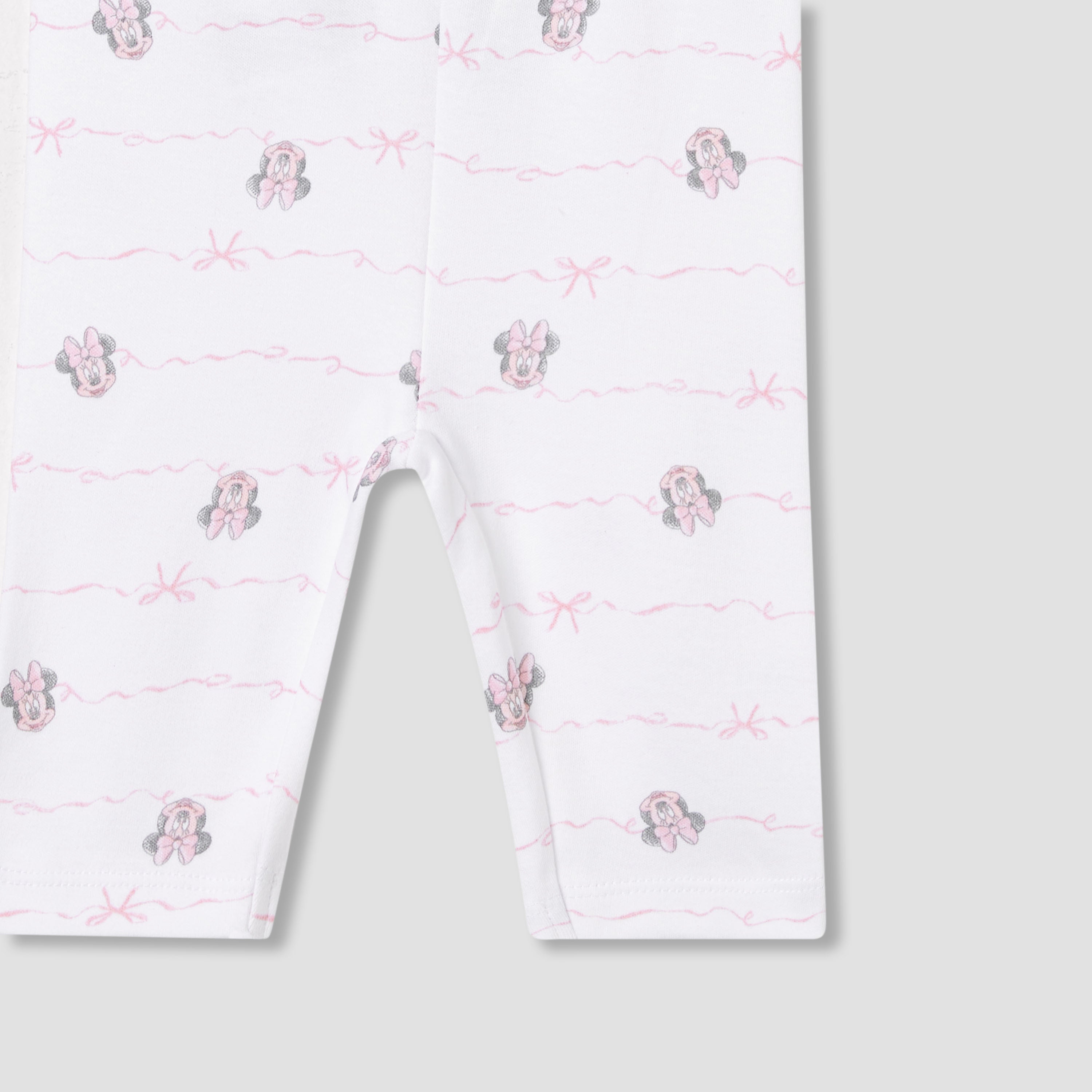 Disney Minnie Mouse Print Shirt and Pyjama Set