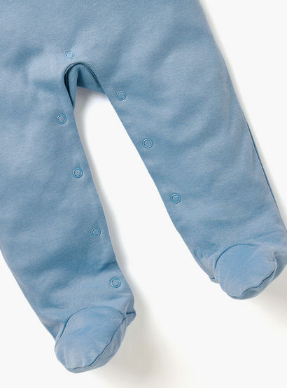 Juniors Closed Feet Sleepsuit with Collar-baby-boys-clothing-nightwear-sleepsuits-image-4