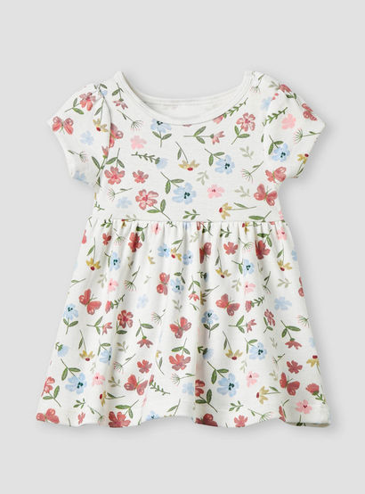 Juniors Floral Print A-Line Dress - Set of 2-baby-girls-clothing-dressesandjumpsuits-image-2