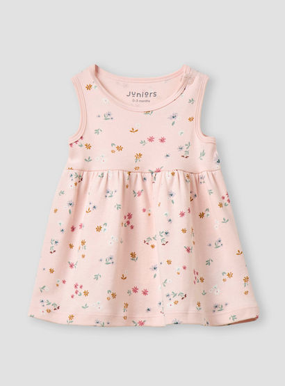 Juniors Floral Print A-Line Dress - Set of 2-baby-girls-clothing-dressesandjumpsuits-image-3