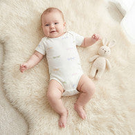 Pack of 2 Juniors Cotton Round Neck Short Sleeves Bodysuit with Dragonfly Print-undefined-image-1