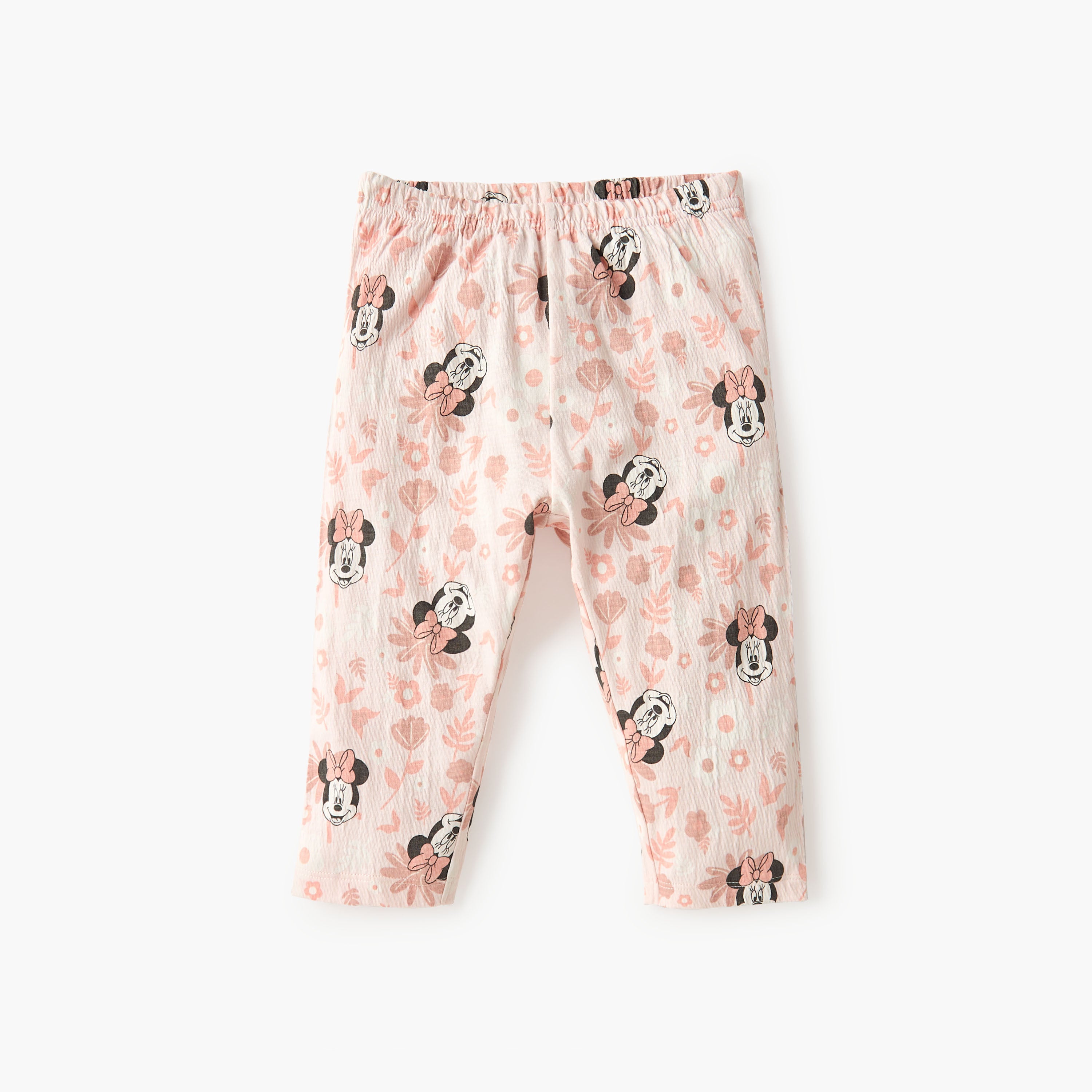 Disney Minnie Mouse Print Shirt and Pyjama Set