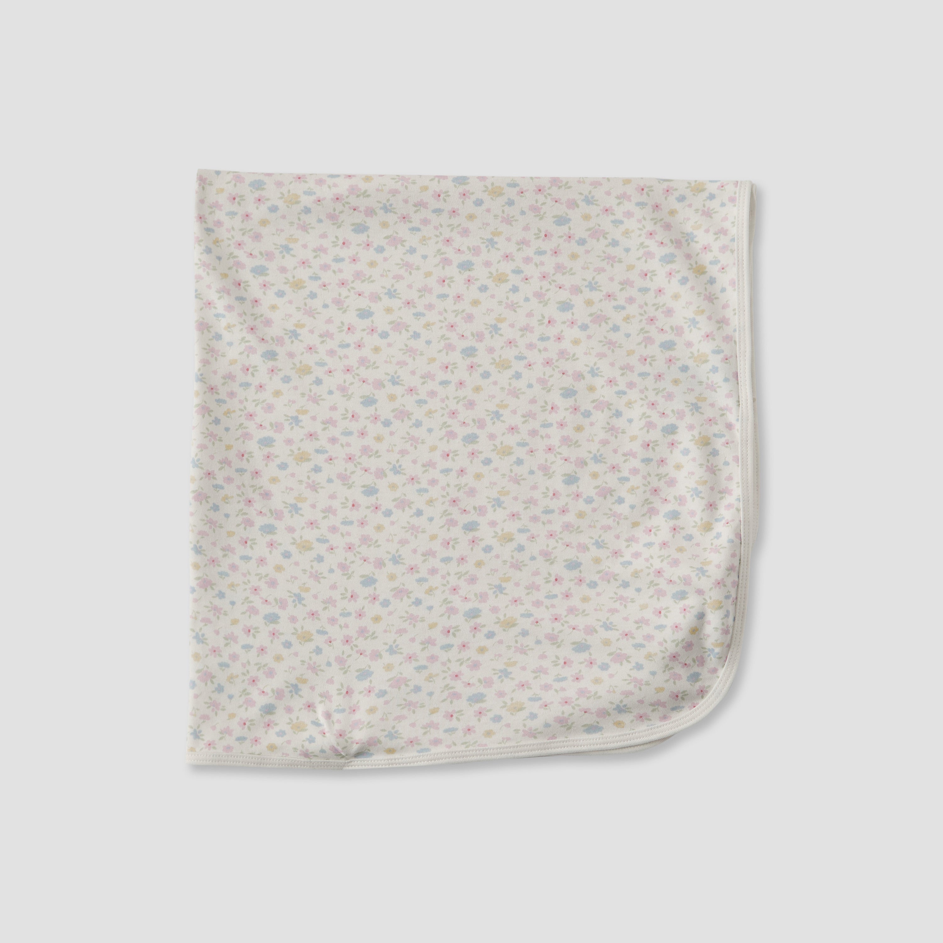 Juniors Receiving Blanket with Floral Print