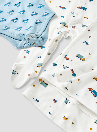 Juniors Vehicle Print 5-Piece Clothing Gift Set-baby-boys-clothing-setsandcoords-image-8