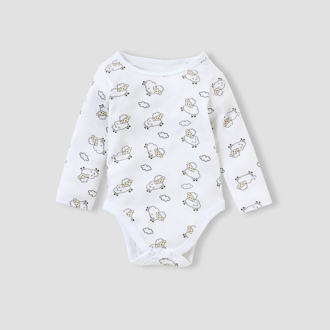 Juniors 4-Piece Sheep Print Clothing Set