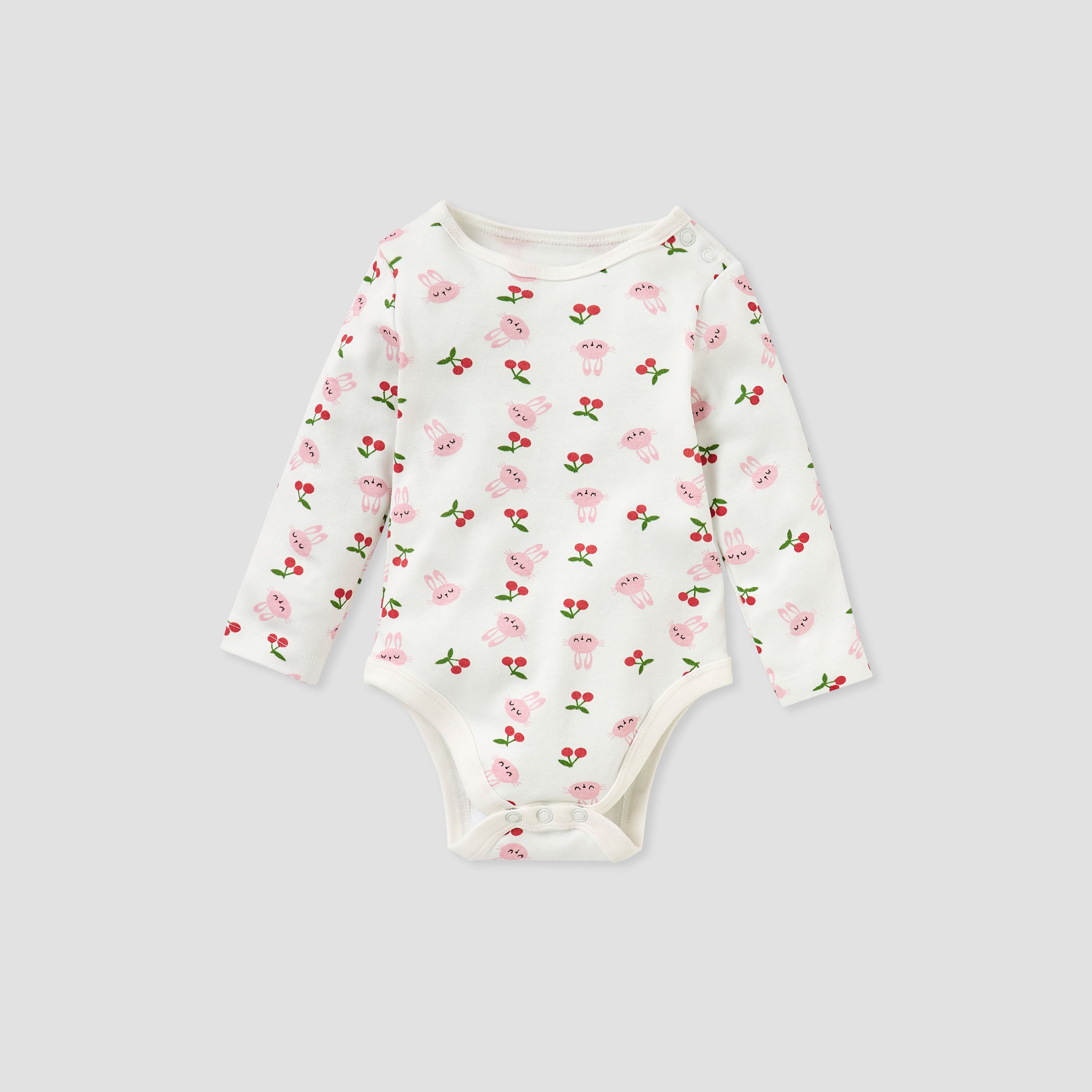 Juniors 4-Piece Bunny Print Clothing Set