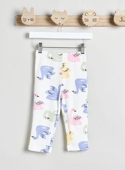 Juniors All-Over Print T-shirt and Pyjama Set-baby-girls-clothing-nightwear-pyjamasets-image-3