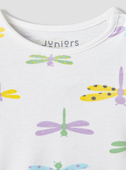Juniors Cotton Round Neck Long Sleeve Pyjama Set with Dragonfly Print-baby-girls-clothing-nightwear-pyjamasets-image-5