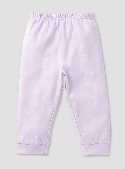 Juniors All-Over Heart Print Long Sleeves T-shirt and Elasticated Pyjama Set-baby-girls-clothing-nightwear-pyjamasets-image-3