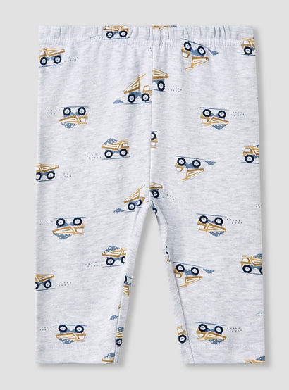 Juniors Pyjama Set with Truck Print - Cotton - Long Sleeves-promo_babyshop_Buy3for79_UAE130126-image-4