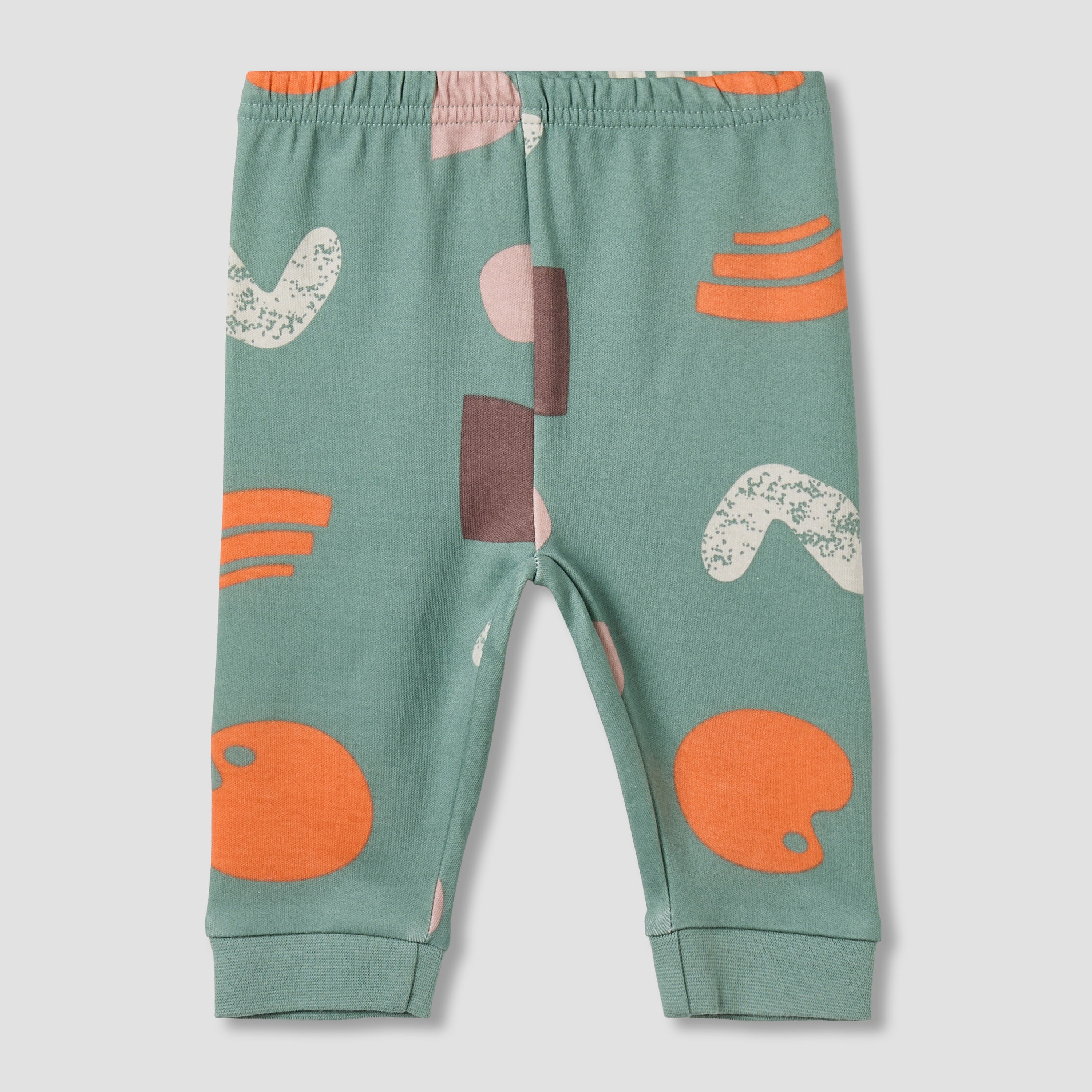 Set of 2 Juniors Cotton Round Neck Long Sleeve Pyjama Set with Snap Button Closure