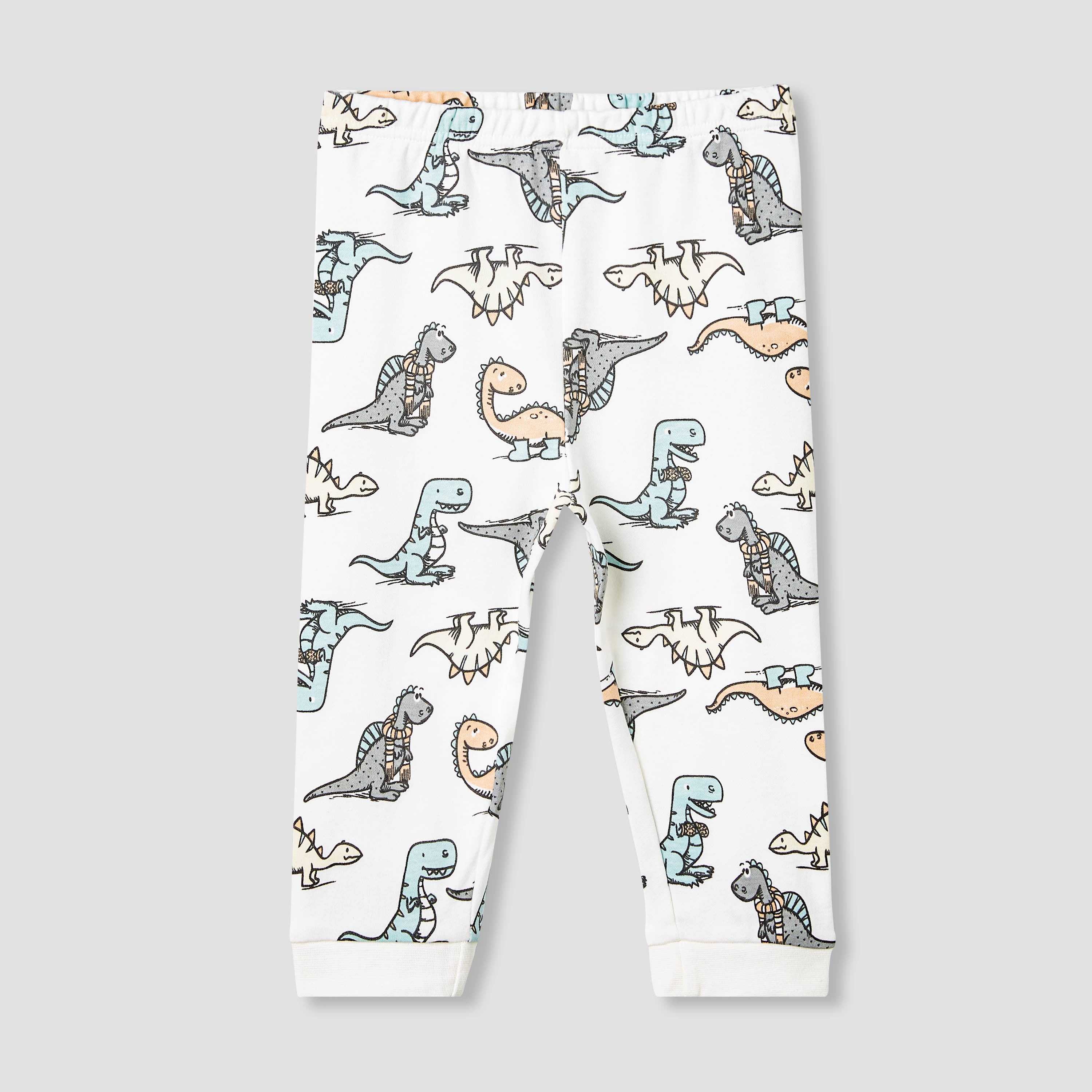 Juniors Dinosaur Print T-shirt and Pyjama Set