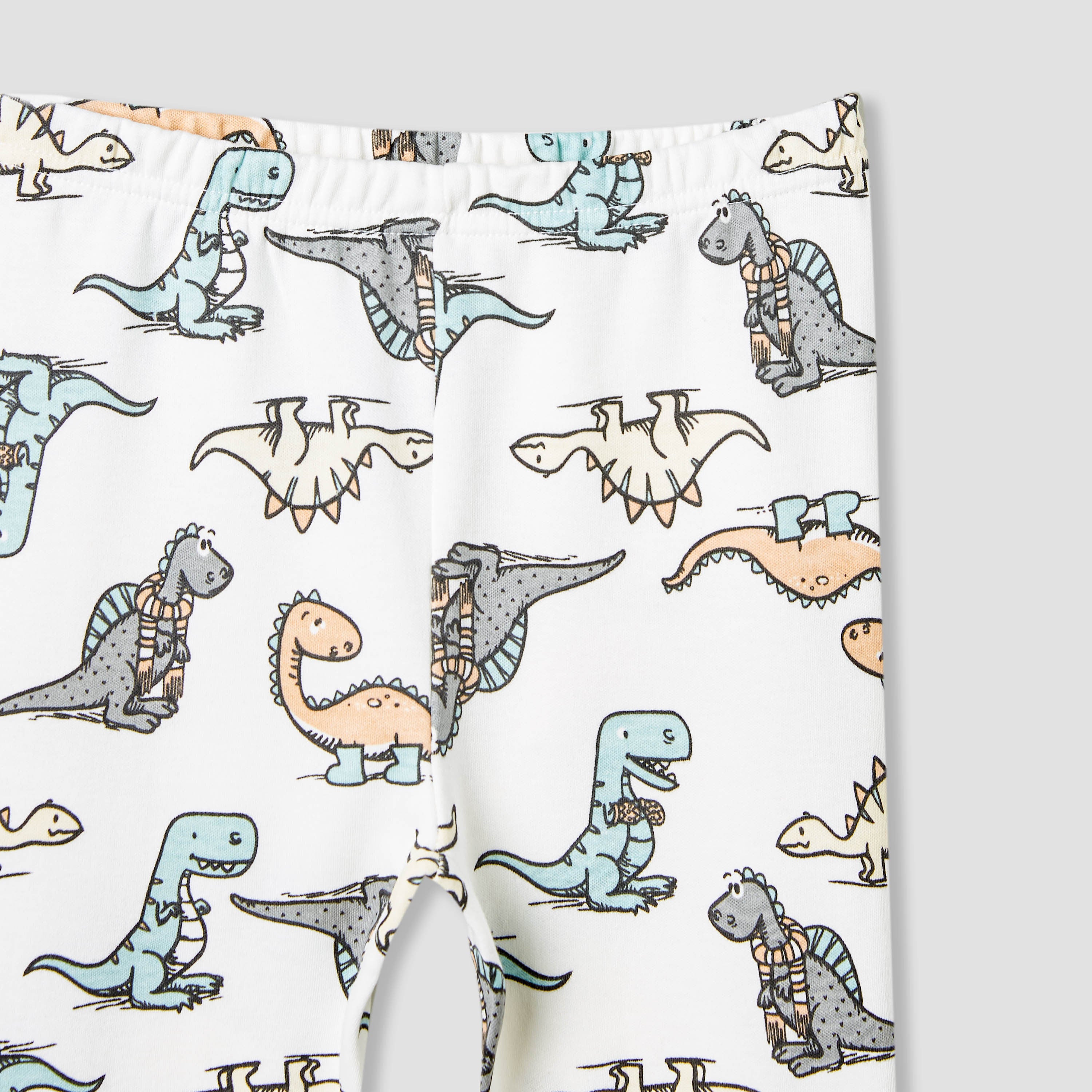Juniors Dinosaur Print T-shirt and Pyjama Set