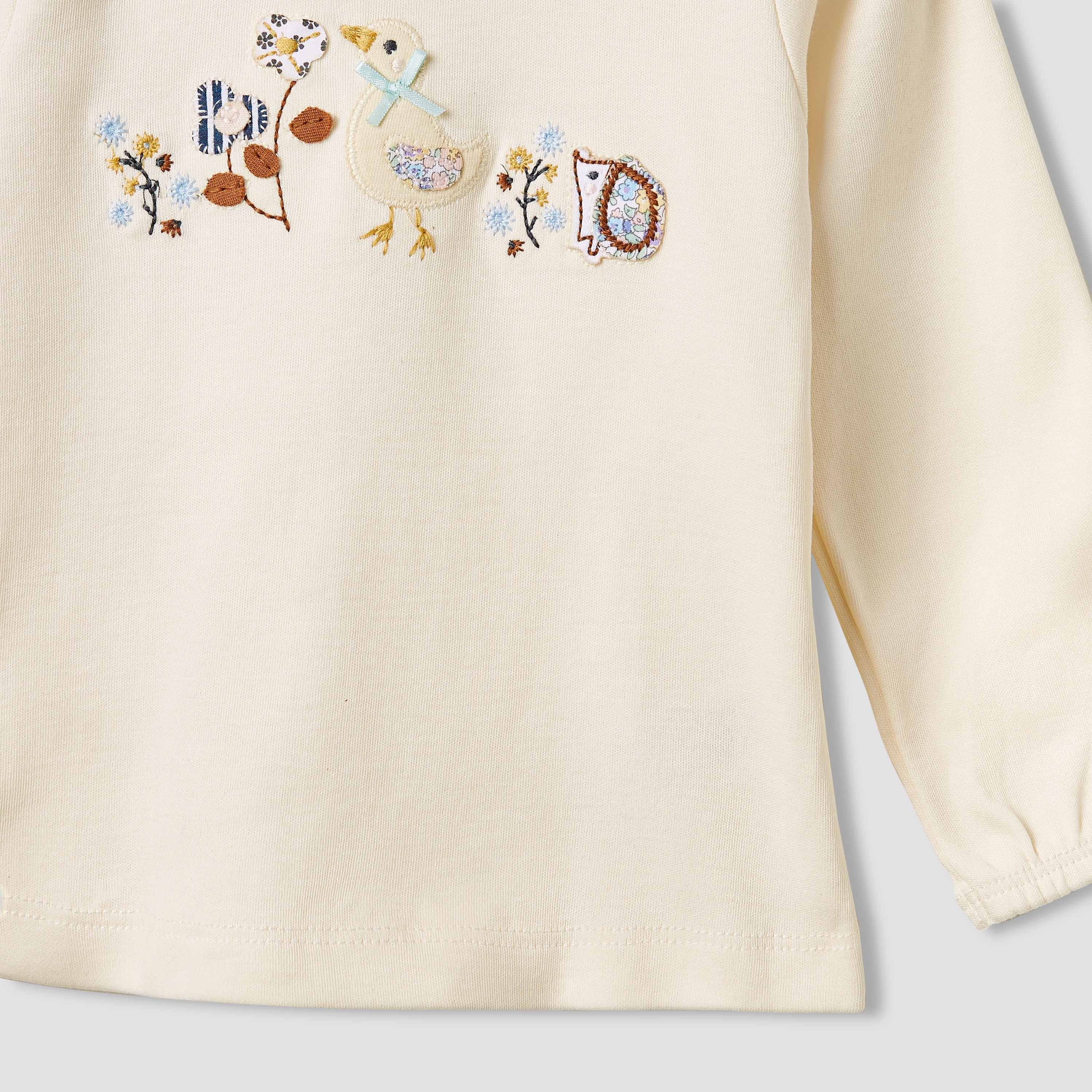 Juniors Printed T-shirt and Pyjama Set