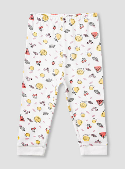 Juniors Printed T-shirt and Pyjama Set-baby-girls-clothing-nightwear-pyjamasets-image-3