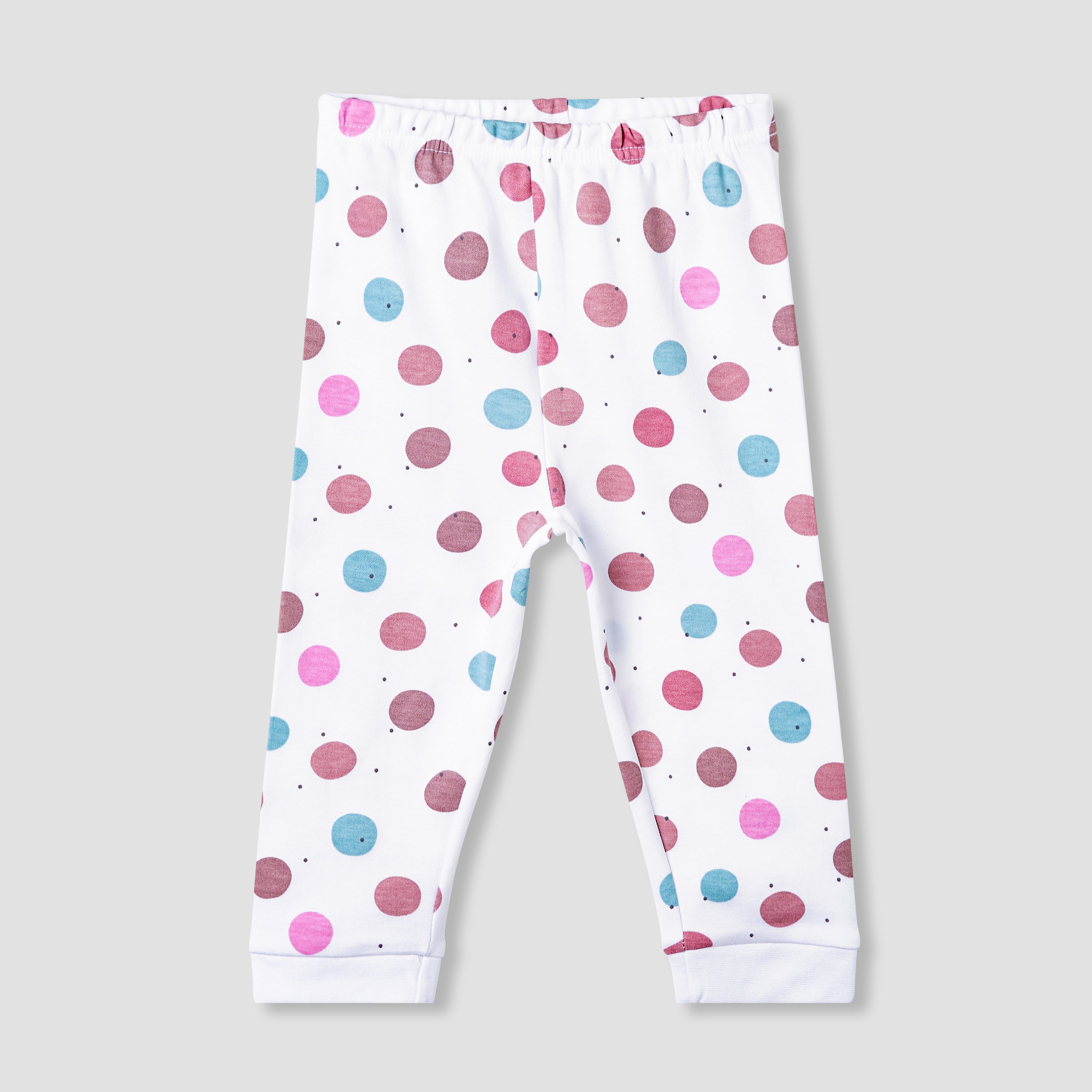 Juniors Embroidered T-shirt and Printed Pyjama Set