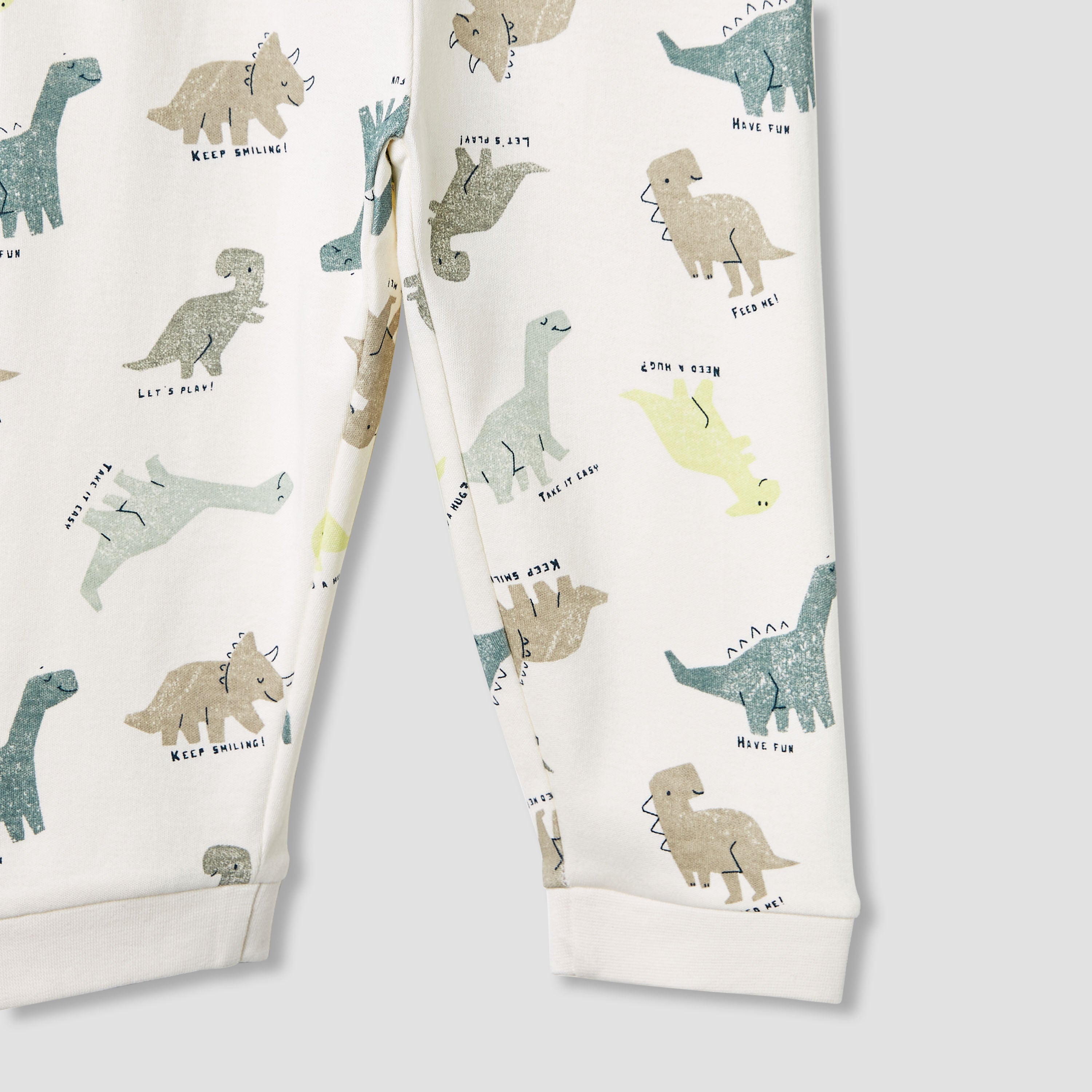 Juniors Dinosaur Print T-shirt and Pyjama Set