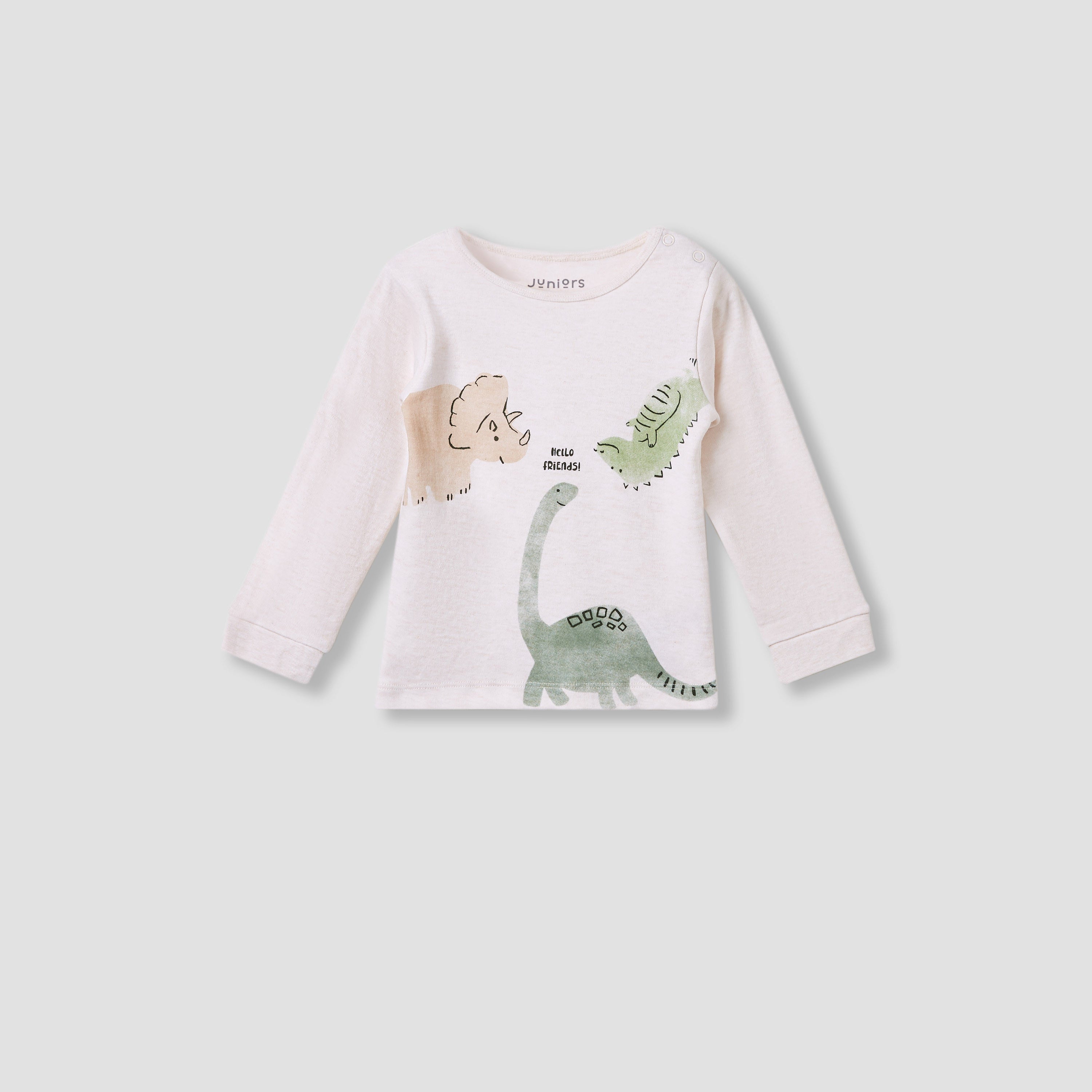 Juniors Dinosaur Print T-shirt and Pyjama Set