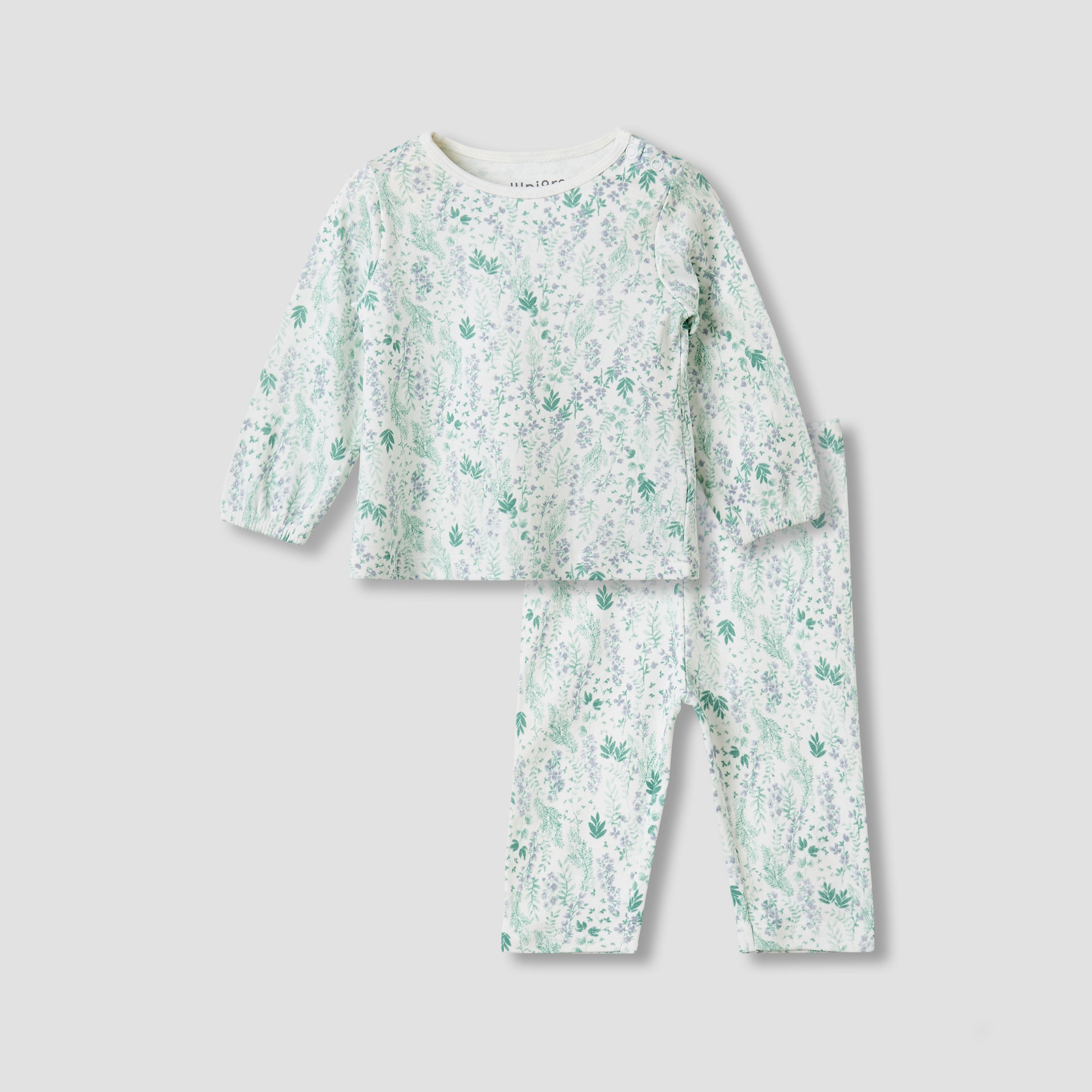 Juniors Floral Print T-shirt and Pyjama Set