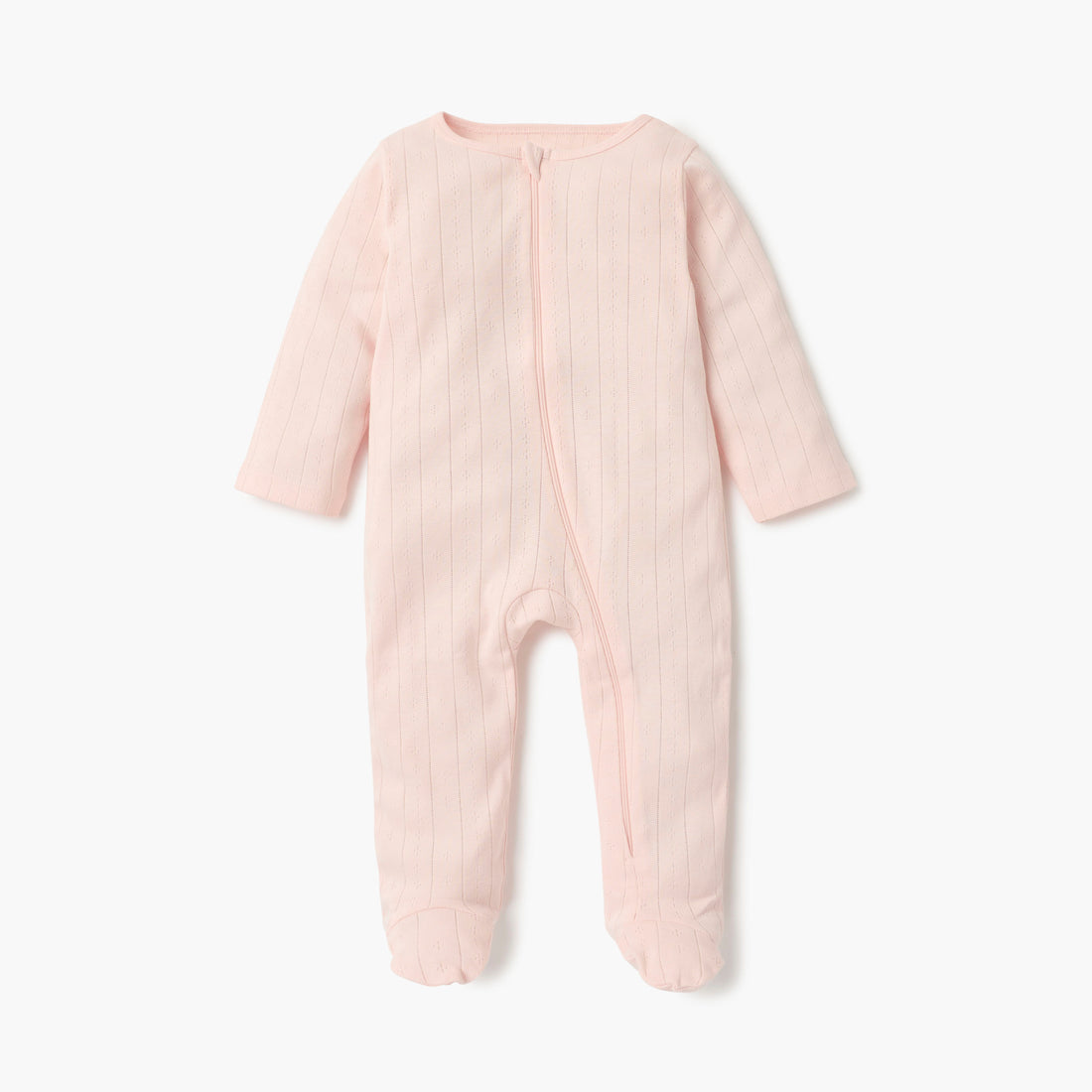 Juniors Striped Closed Feet Sleepsuit with Long Sleeves - Set of 7