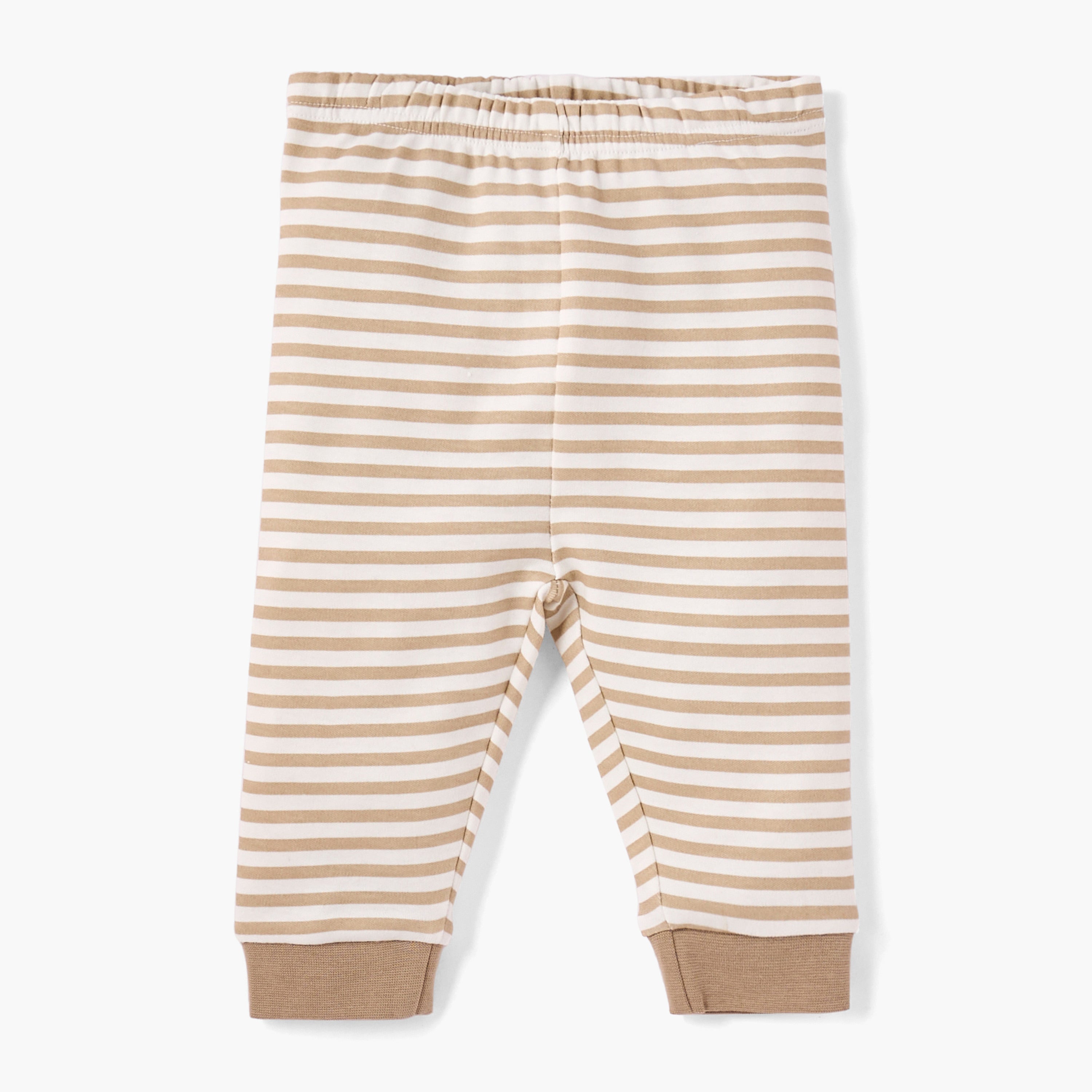 Juniors Giraffe Applique T-shirt and Striped Pyjama Set