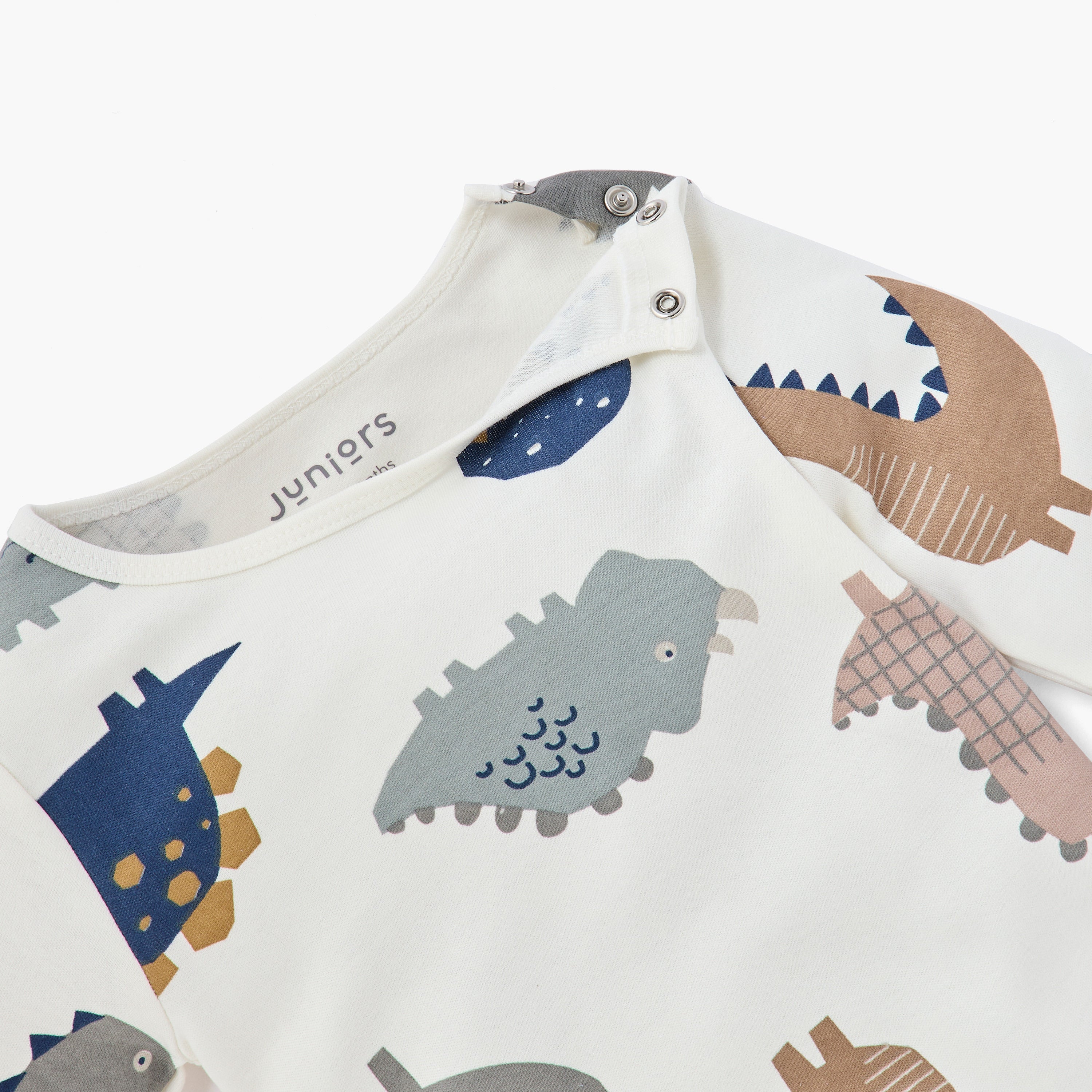 Juniors All-Over Dinosaur Print T-shirt and Pyjama Set