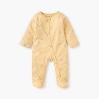 Juniors Aeroplane Print Sleepsuit with Zip Closure and Long Sleeves-undefined-image-1