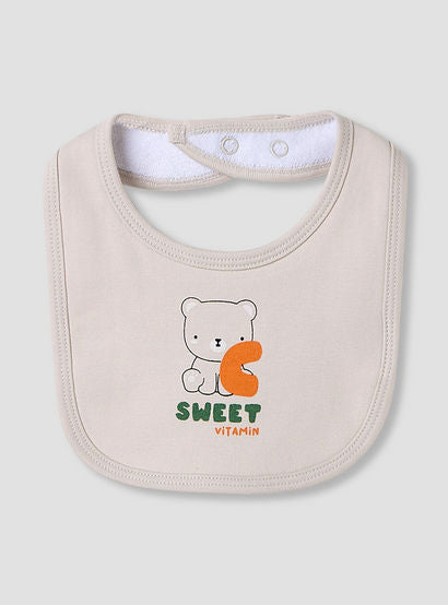 Juniors Crew Neck Sleepsuit with Bib - Cotton - Long Sleeves-baby-boys-clothing-nightwear-sleepsuits-image-3
