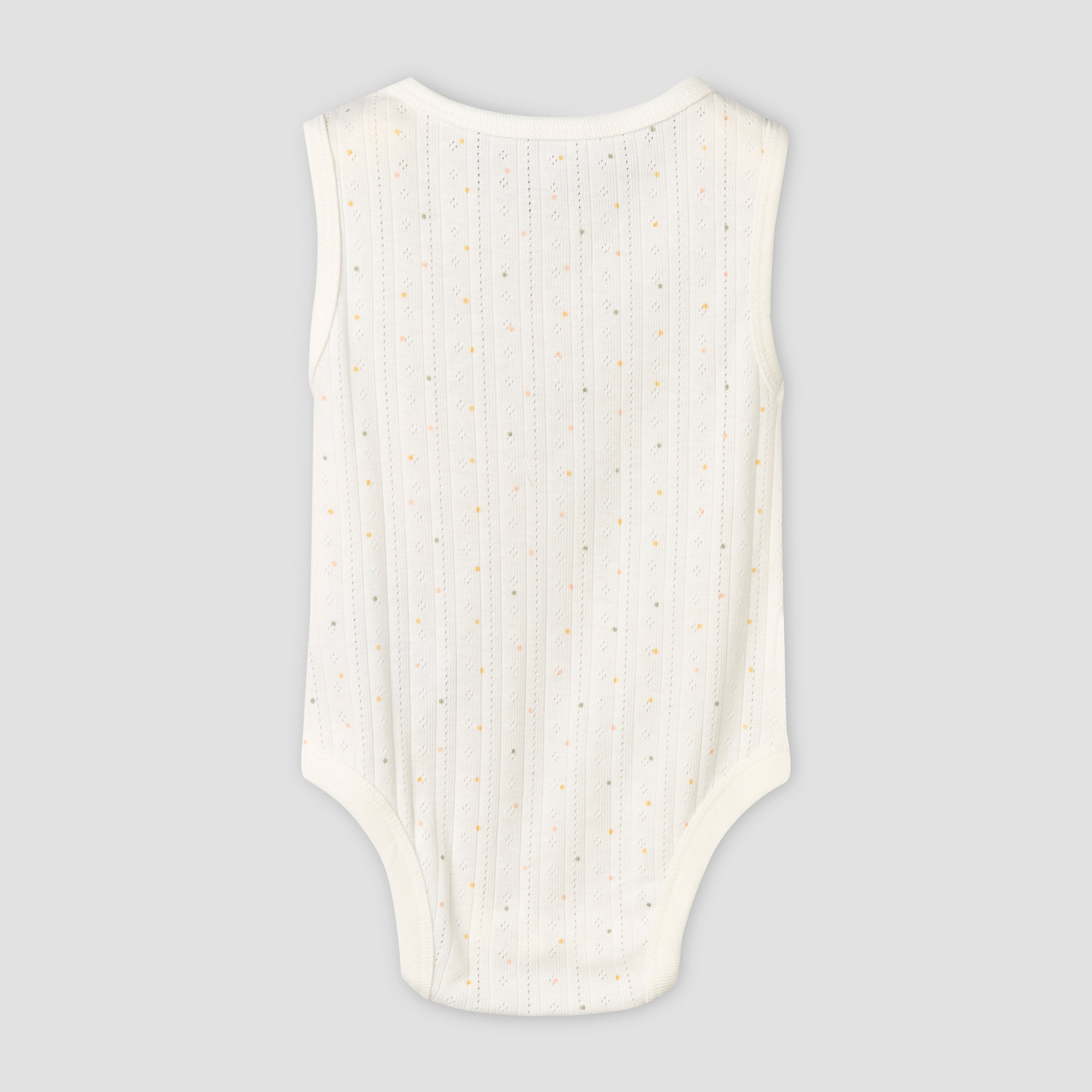 Pack of 5 Juniors Cotton Sleeveless Bodysuit with Fun Print