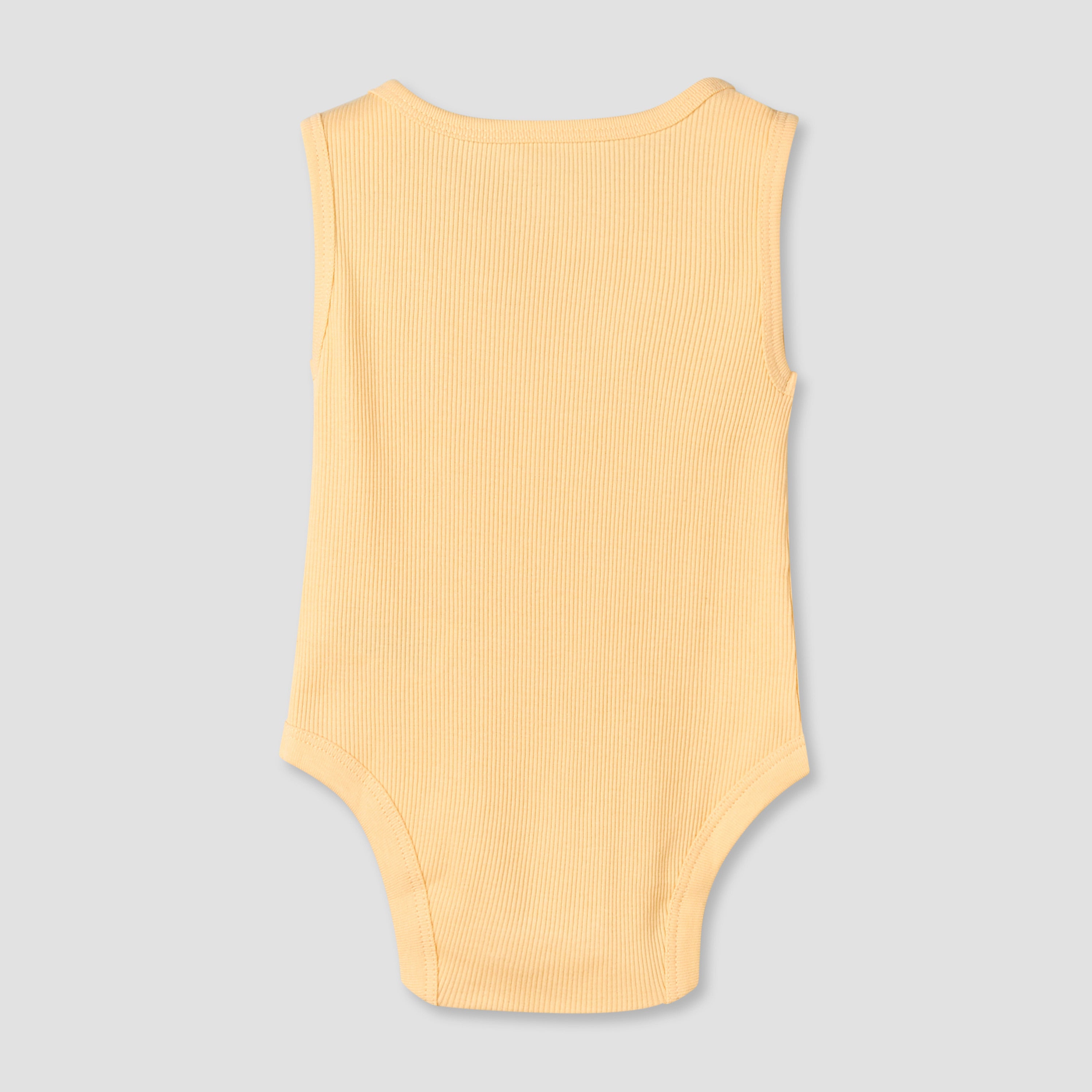 Pack of 5 Juniors Round Neck Sleeveless Bodysuit with Animal Print