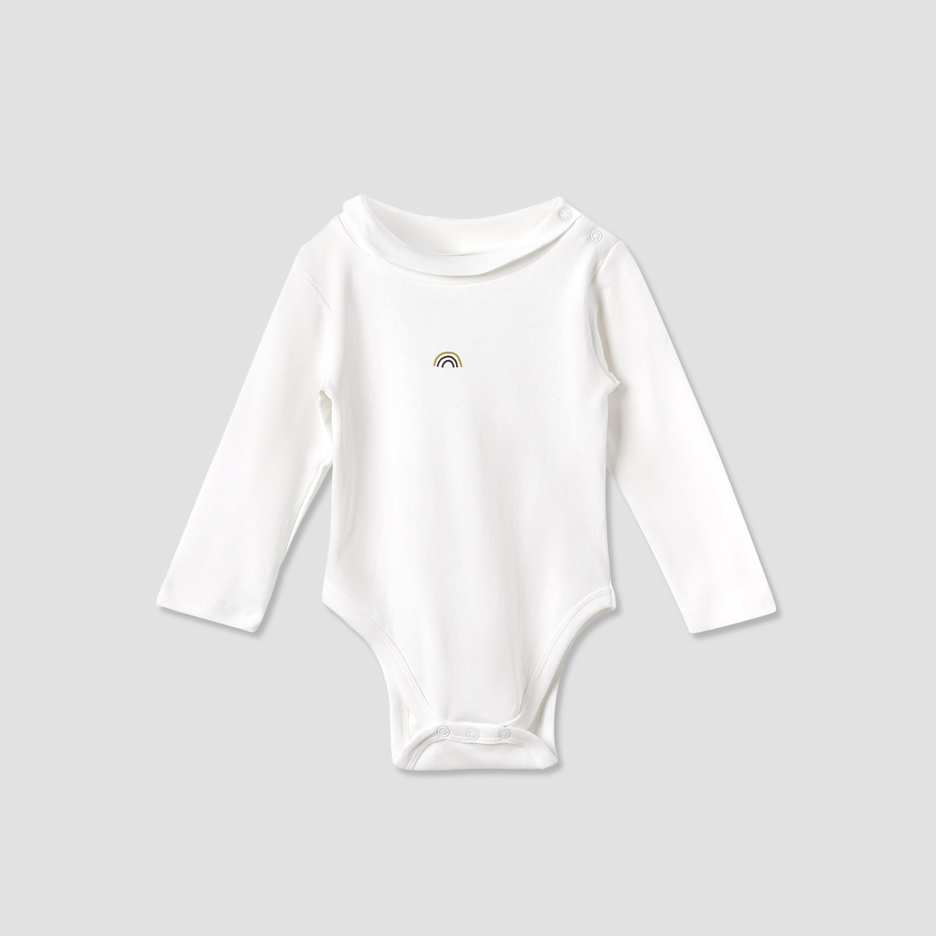 Juniors Printed Long Sleeves Bodysuit - Set of 2
