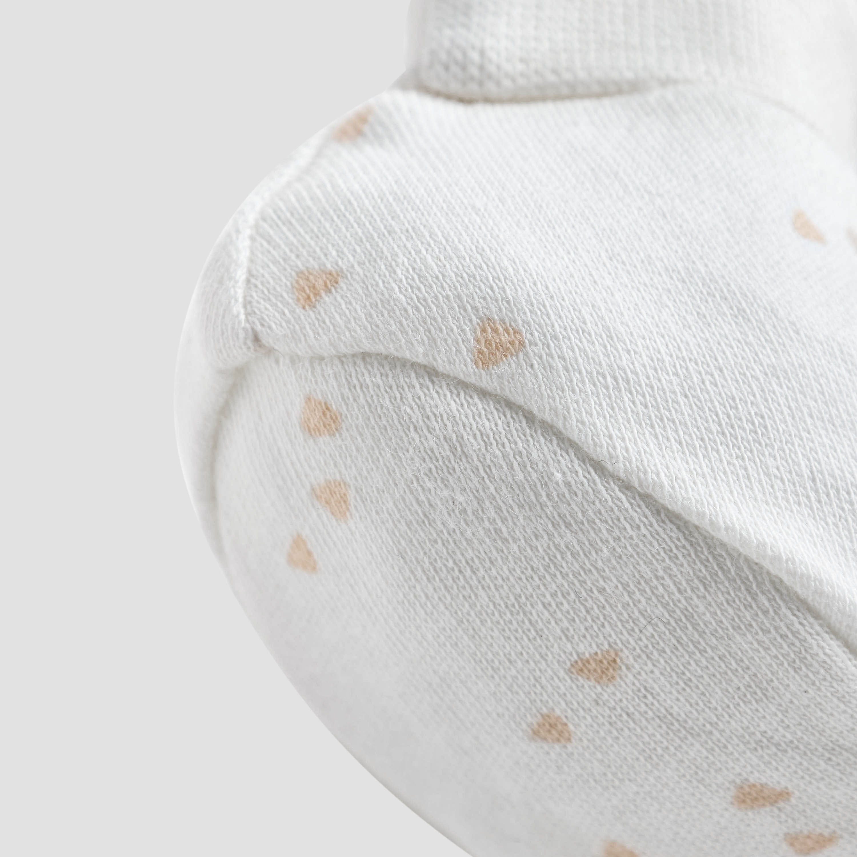 Pack of 2 Juniors Booties with Textured Hem