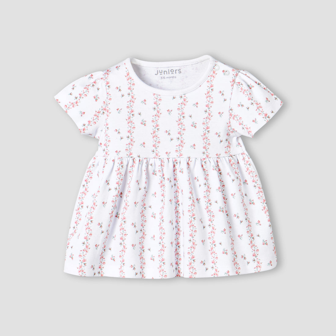 Pack of 2 Juniors Short Sleeves A-line Dress with Assorted Design