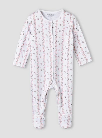 Pack of 2 Juniors Cotton Long Sleeves Sleepsuit with Assorted Design-baby-girls-clothing-nightwear-sleepsuits-image-2