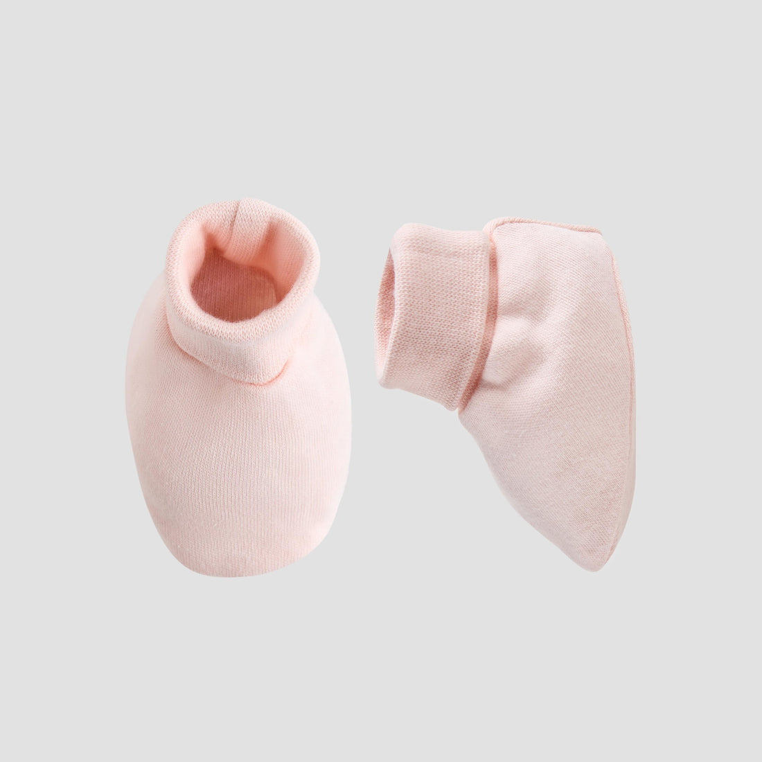 Pack of 2 Juniors Booties with Textured Hem
