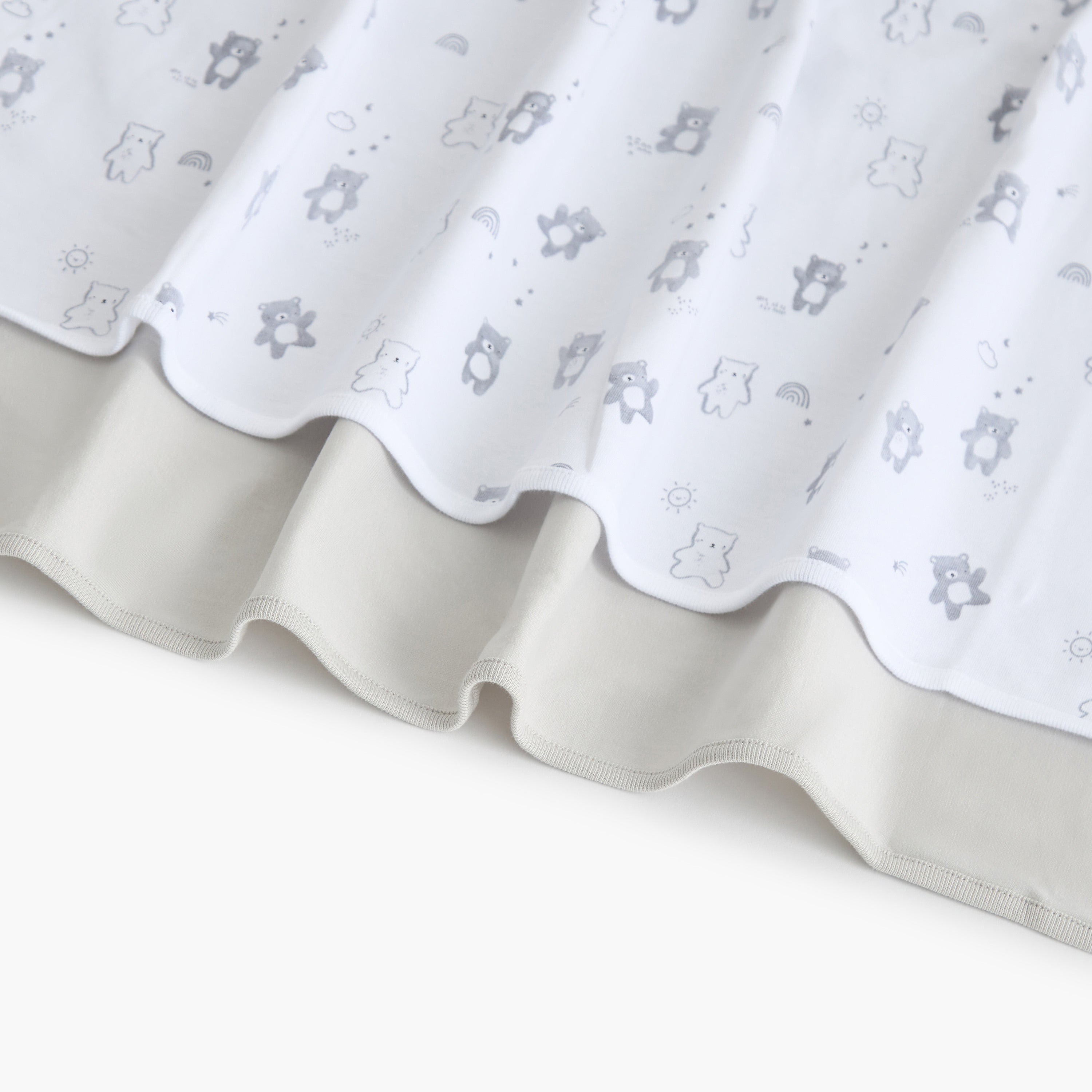 Juniors 2-Piece Assorted Receiving Blanket Set - 70x70 cms