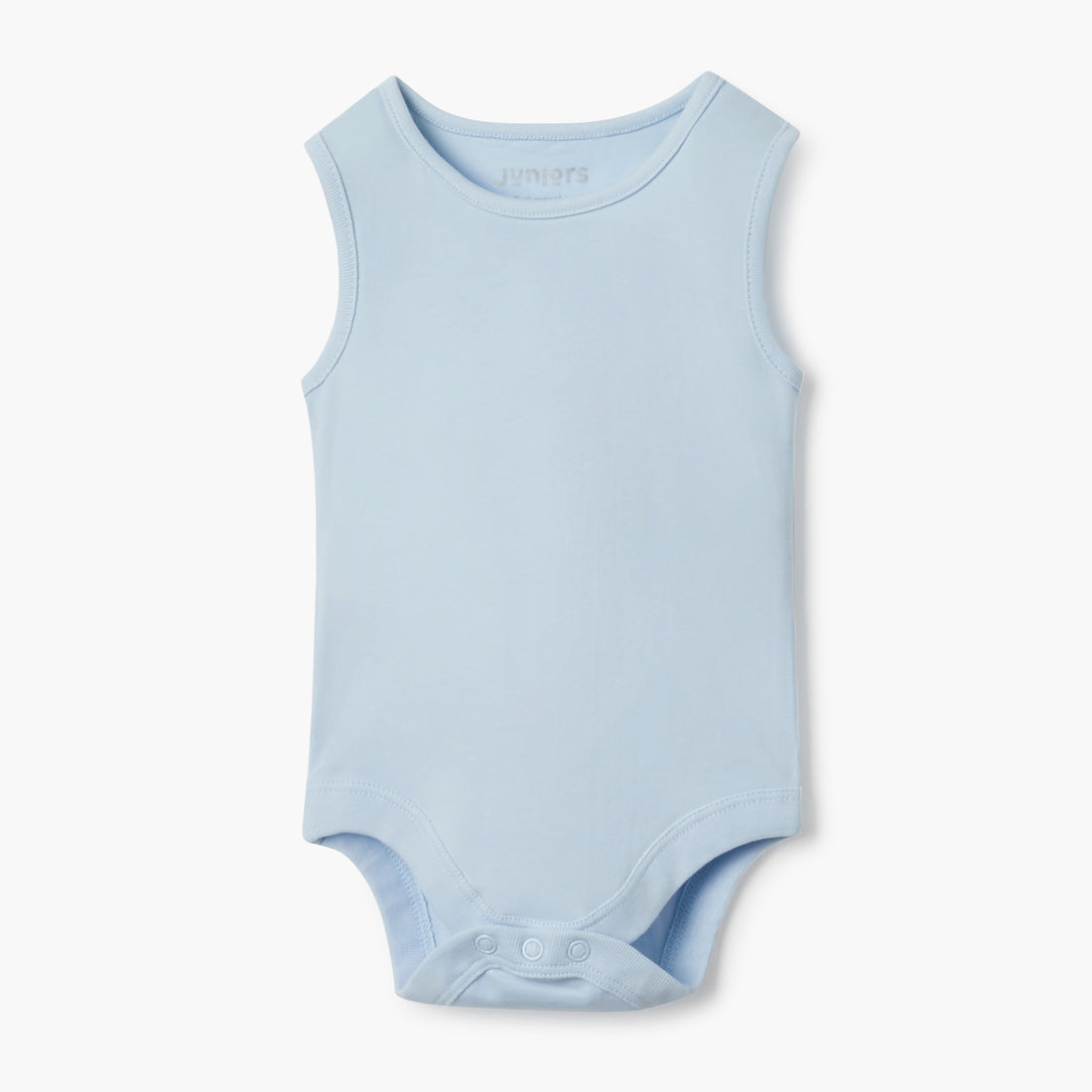 Juniors Sleeveless Bodysuit with Snap Button Closure - Set of 2