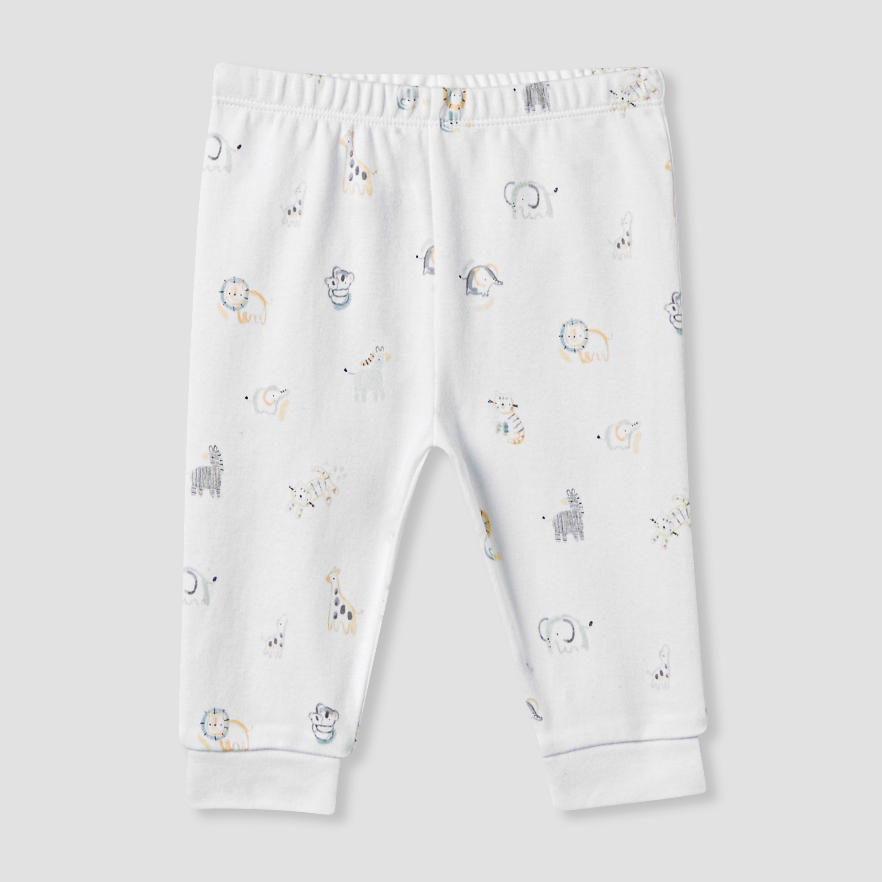 Juniors Animal Print T-shirt and Pyjama Set
